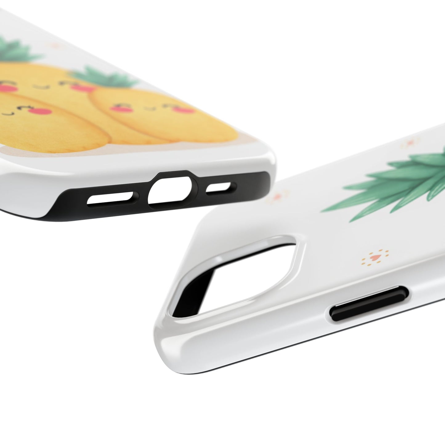 Cute Pineapple Tough Phone Cases | Fun Gift for Pineapple Lovers | Summer Vibes | Durable Phone Protection | Quirky Phone Accessory