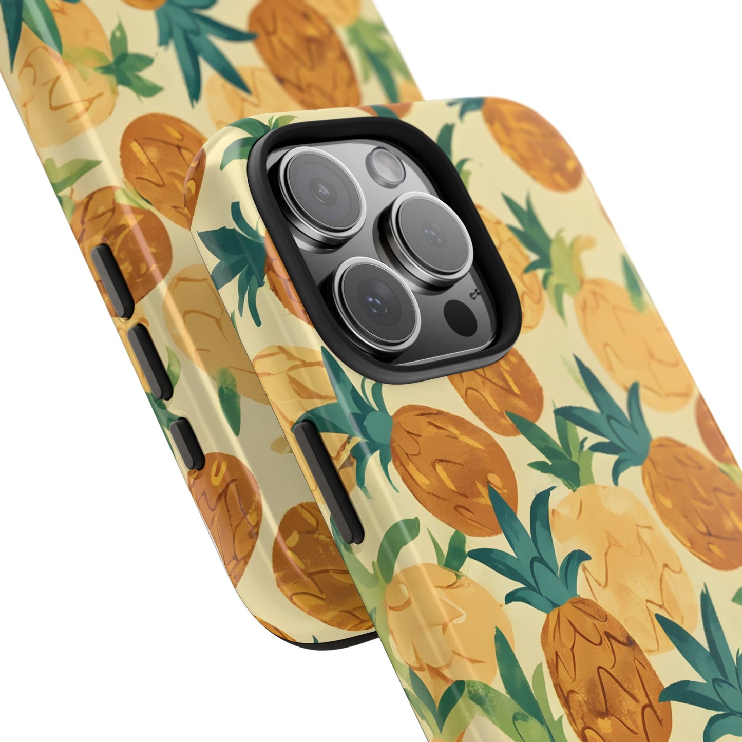 Pineapple Paradise Tough Phone Case - Durable and Stylish for Summer Vibes - for iPhone