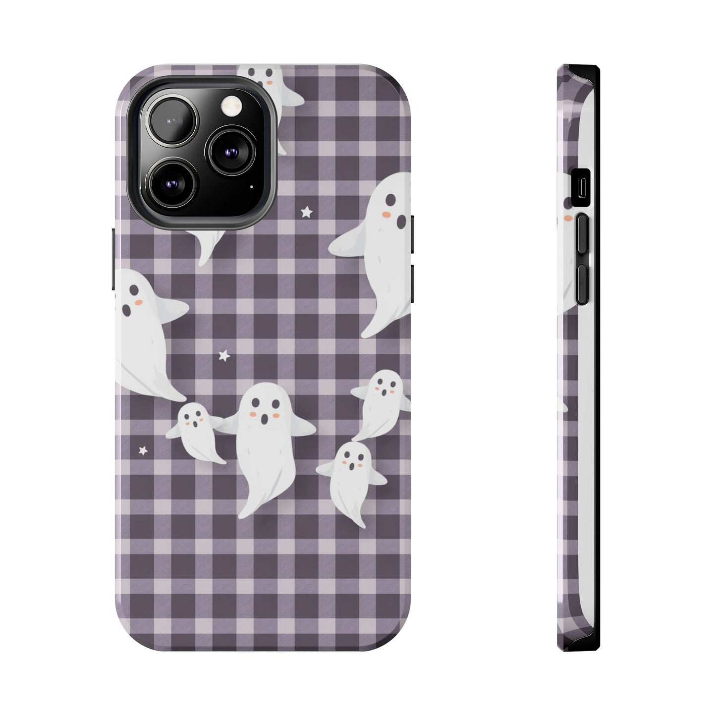 Cute Ghosts Tough Phone Case - Whimsical Halloween Design for Spooky Vibes