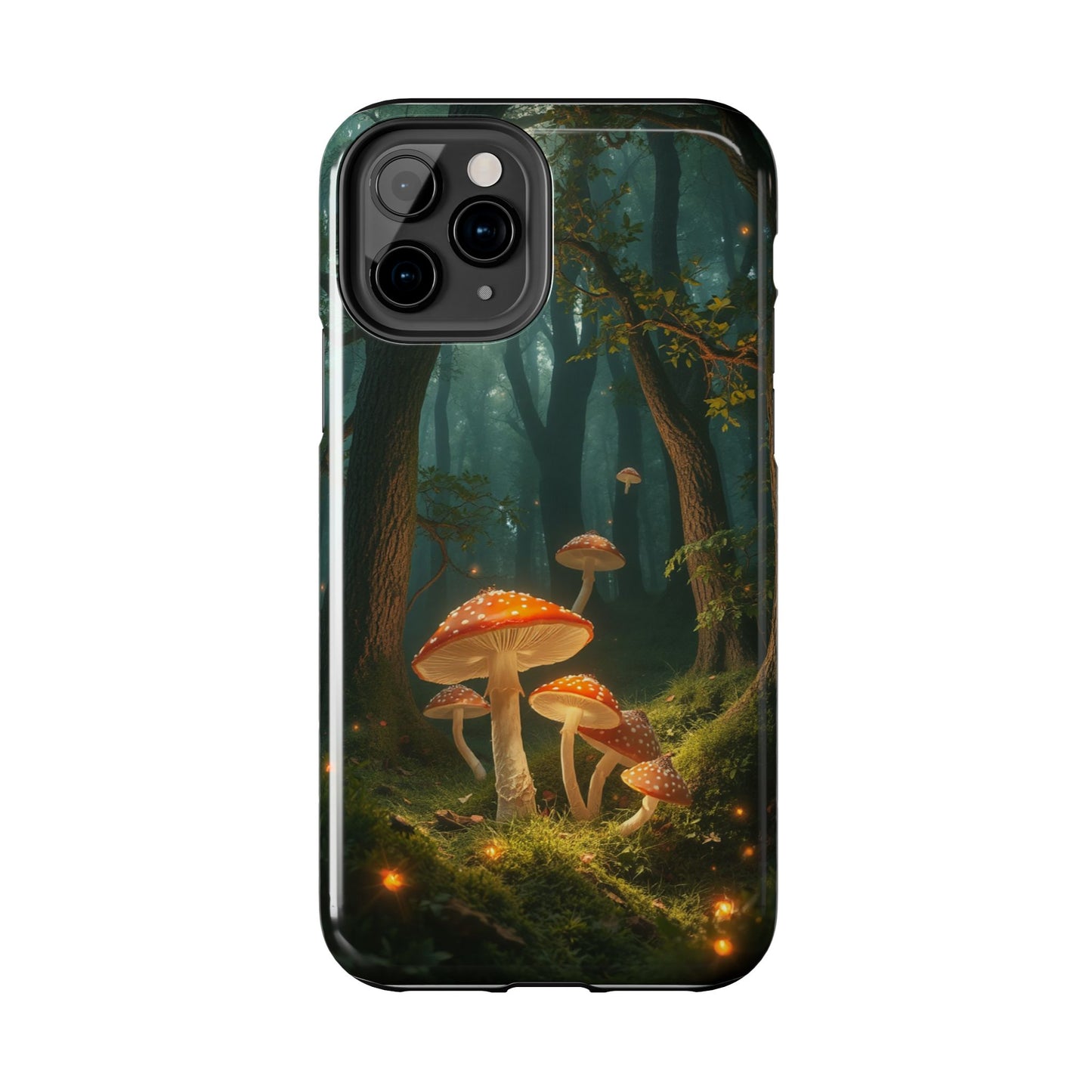Whimsical Mushroom Tough Phone Case - Forest Fantasy Design