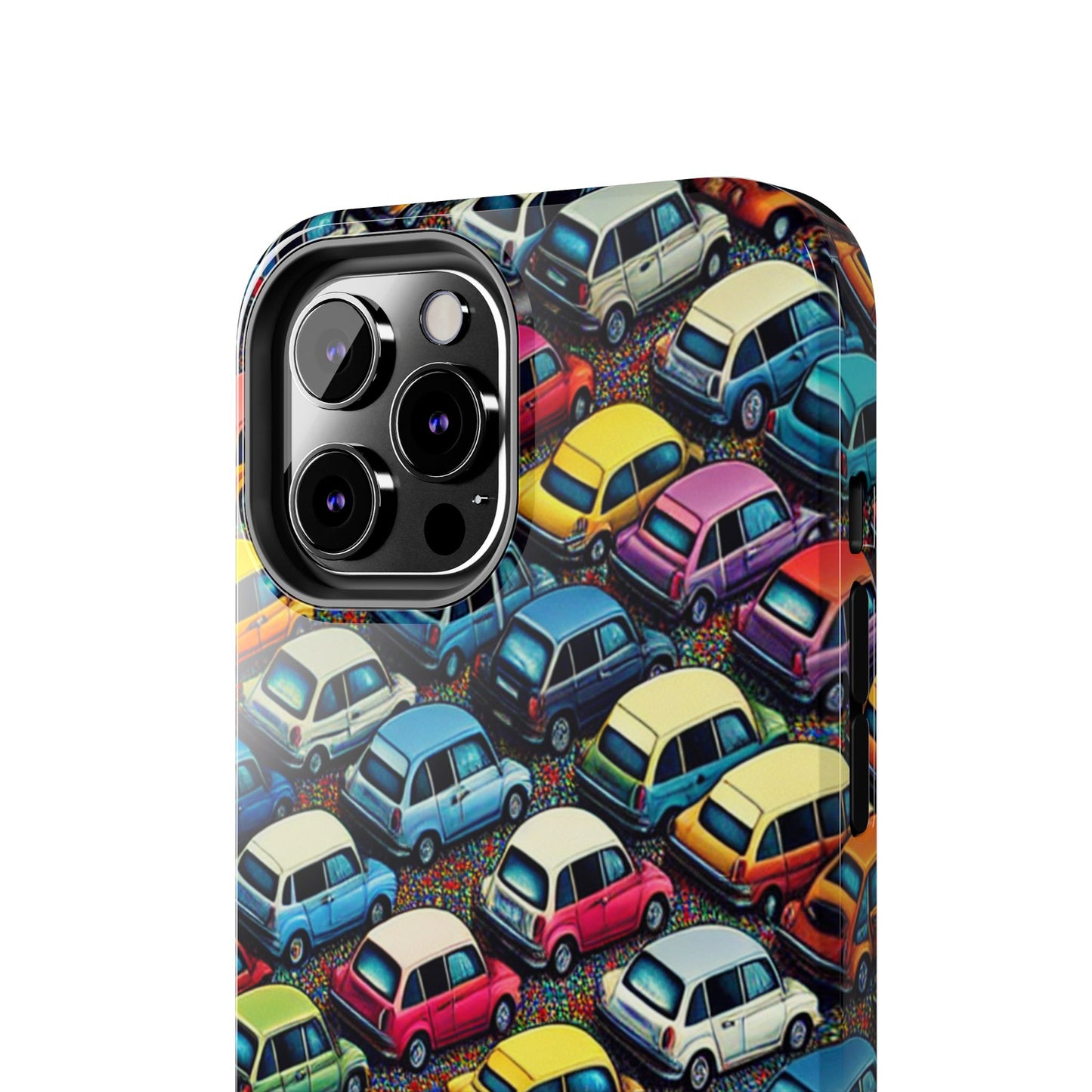 Car Phone Case - City Traffic Pattern Design - for iPhone