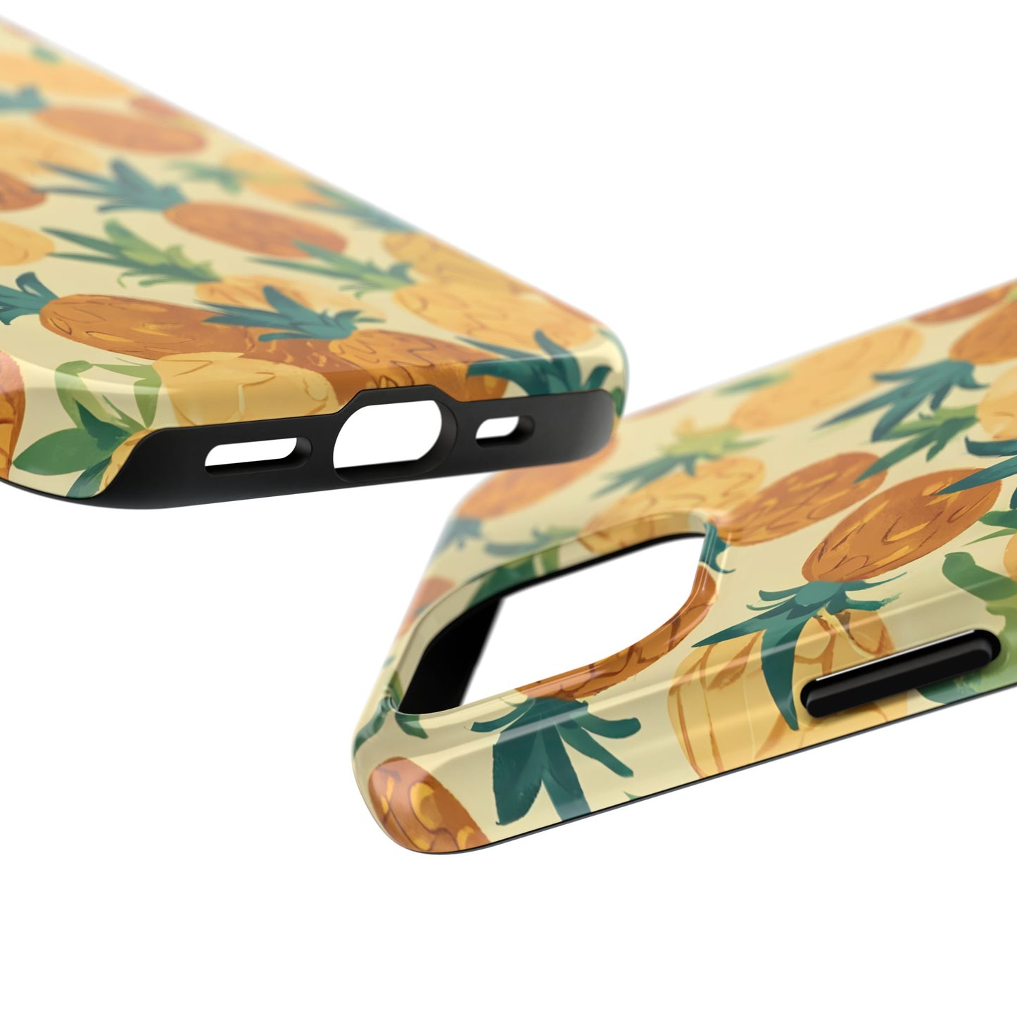Pineapple Paradise Tough Phone Case - Durable and Stylish for Summer Vibes - for iPhone