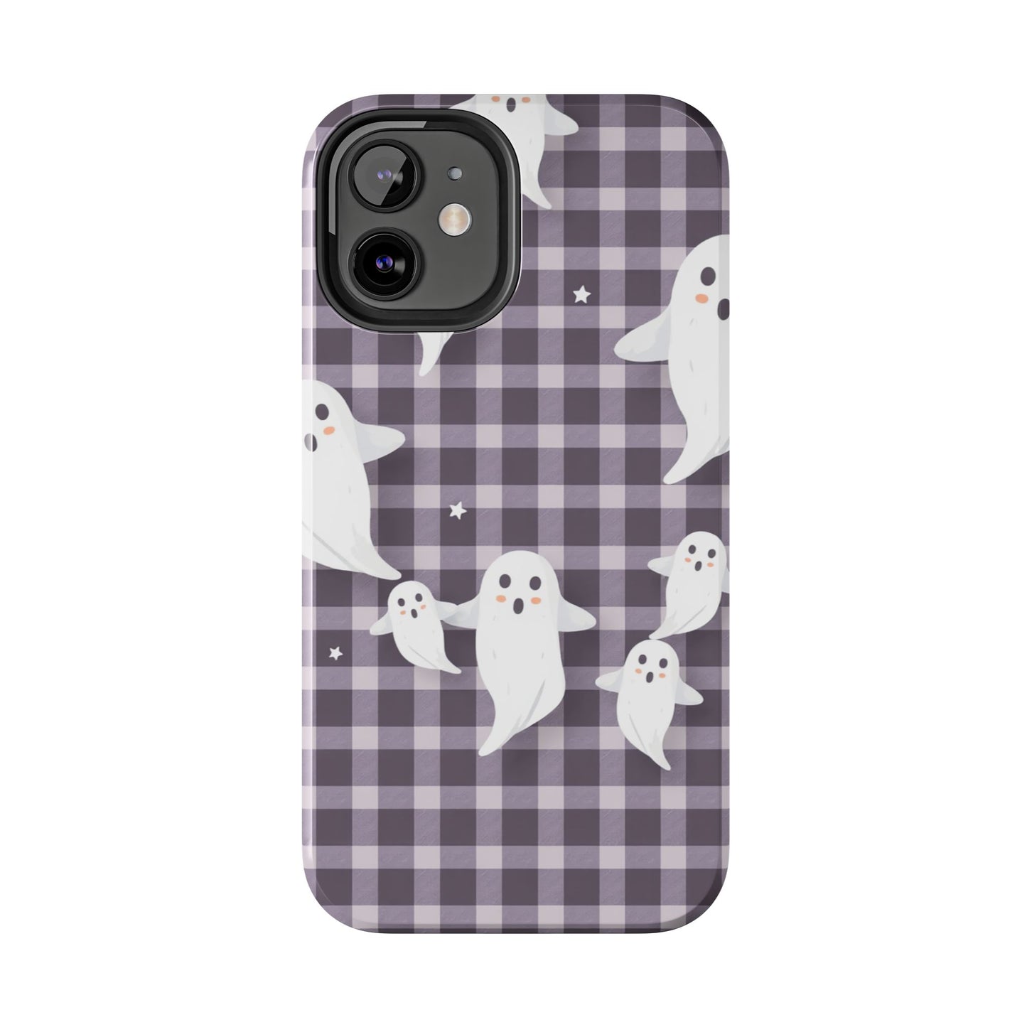 Cute Ghosts Tough Phone Case - Whimsical Halloween Design for Spooky Vibes