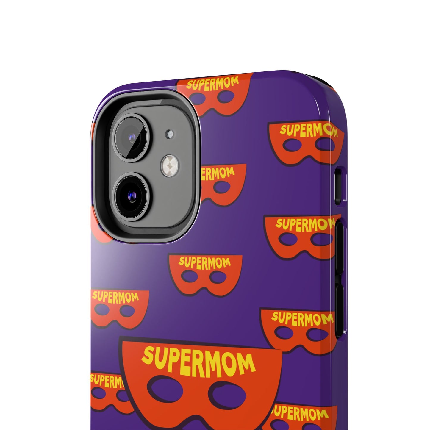 Supermom Tough Phone Case - Durable Protection with Fun Design - for iPhone