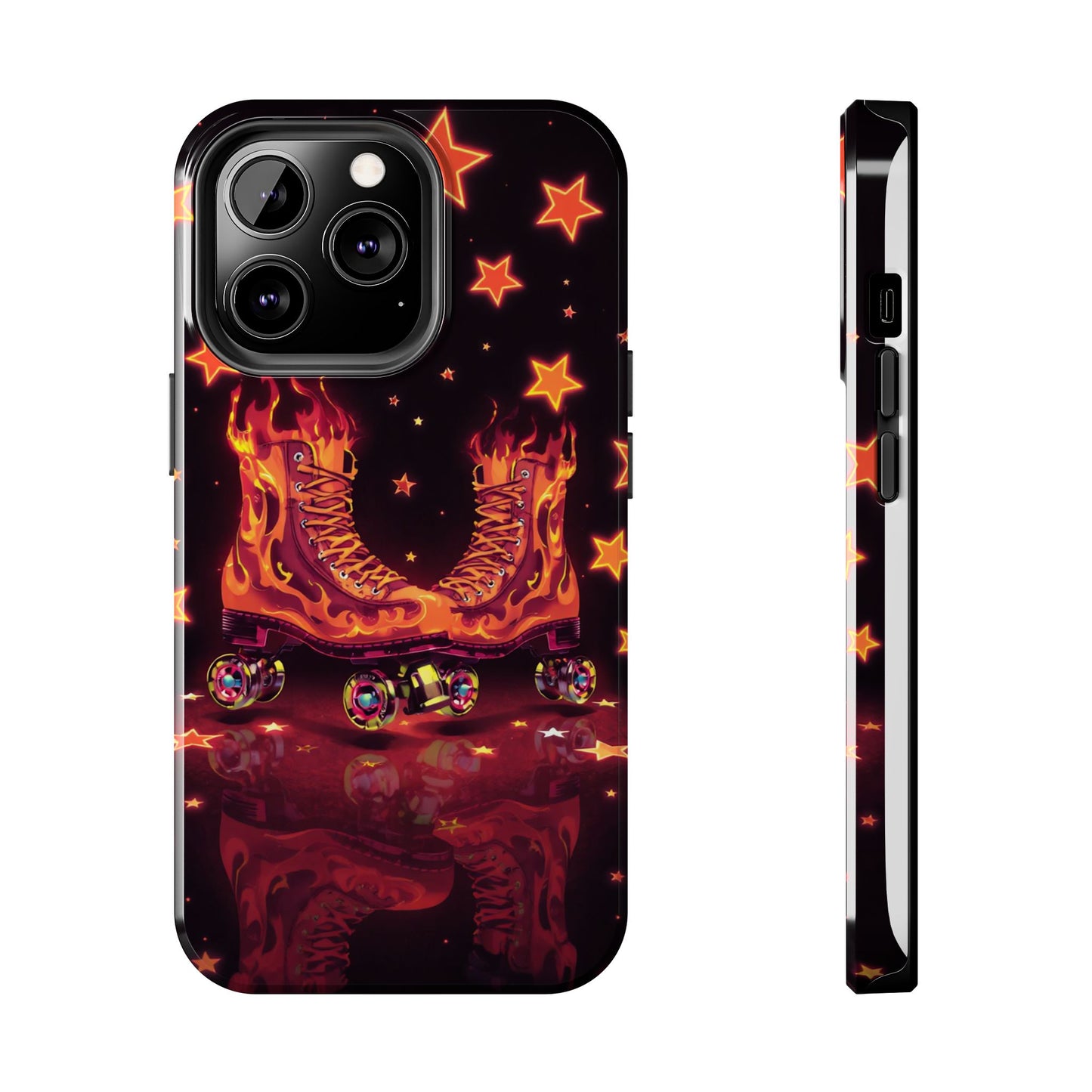 Retro Roller Skates Tough Phone Case - Stylish & Durable
