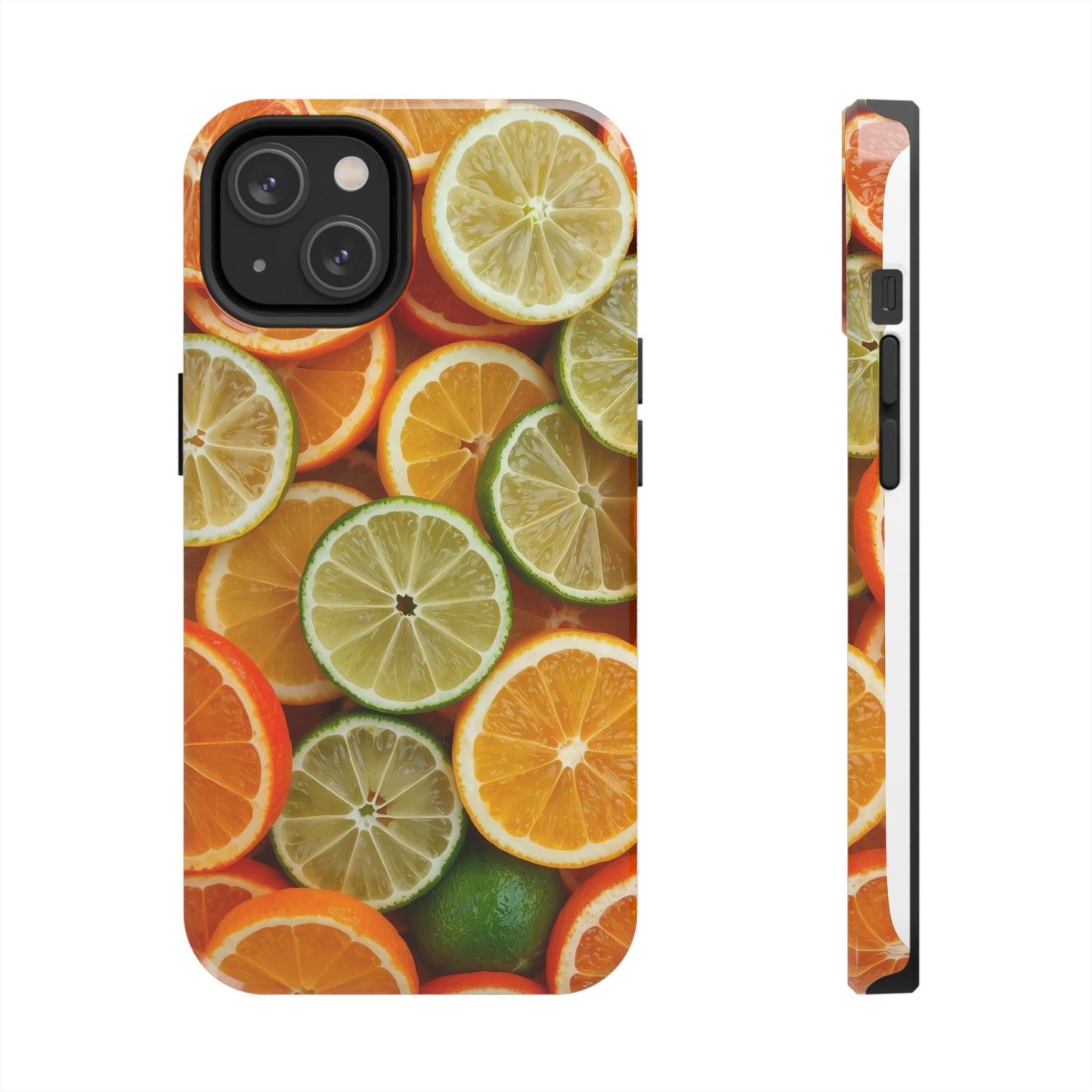 Citrus Slice Tough Phone Case – Vibrant Fruit Design for Summer Fun
