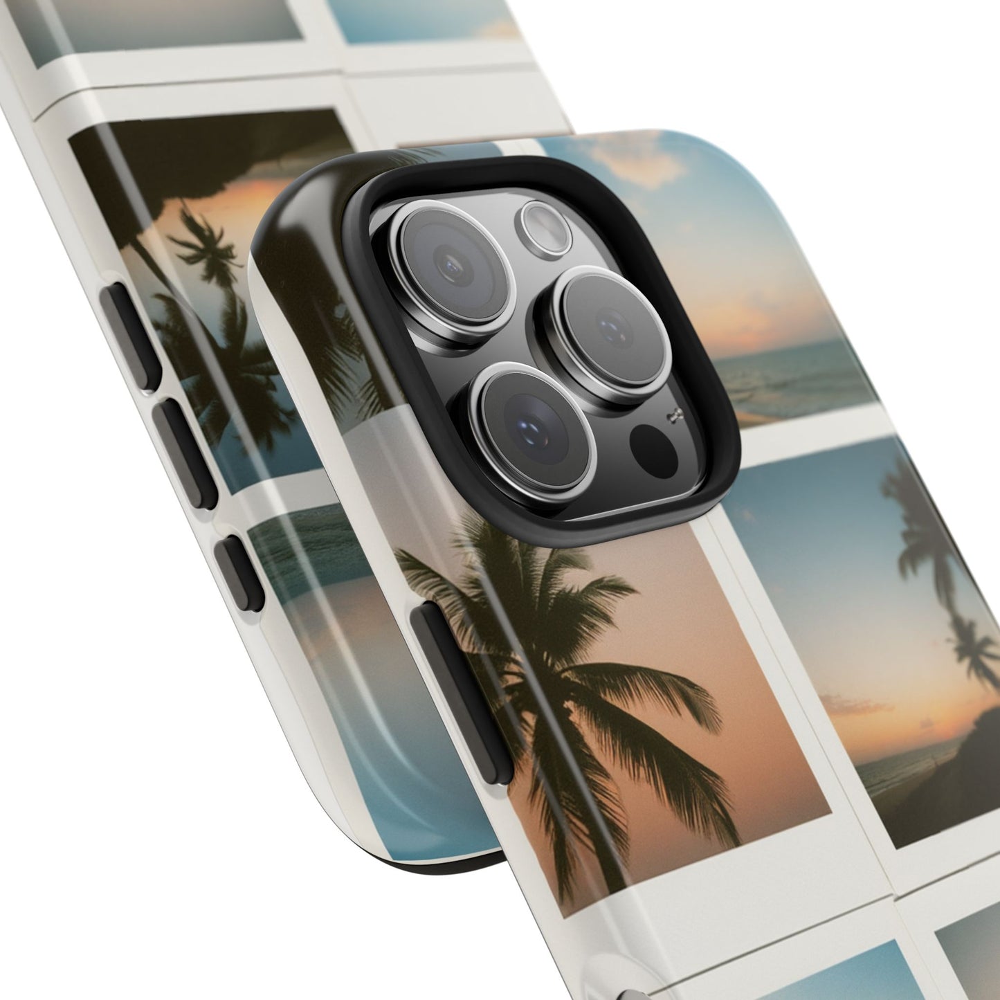 Tropical Sunset Tough Phone Case - Beach Vibes for Summer Adventures
