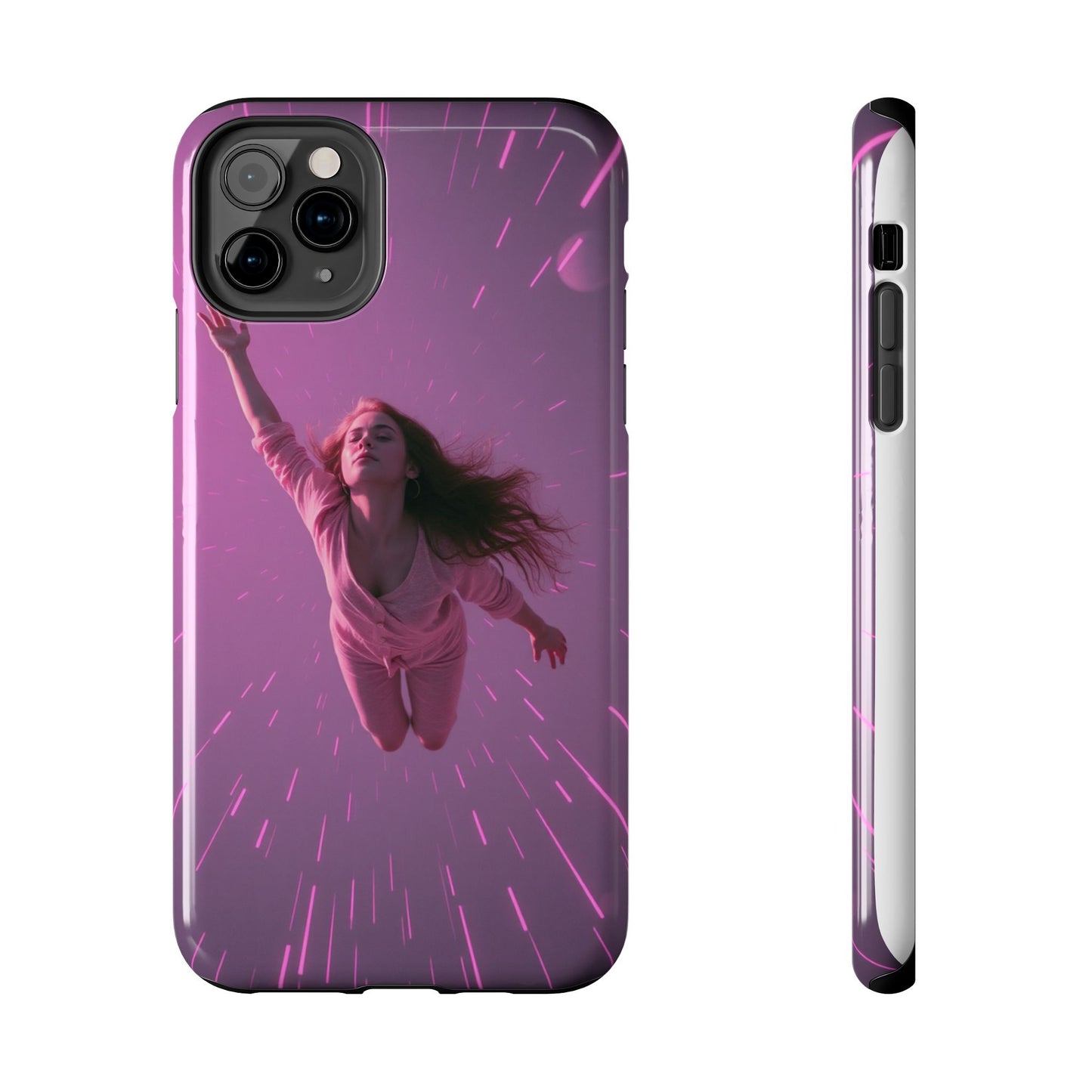 Inspirational Tough Phone Case - Cosmic Dreamer Design