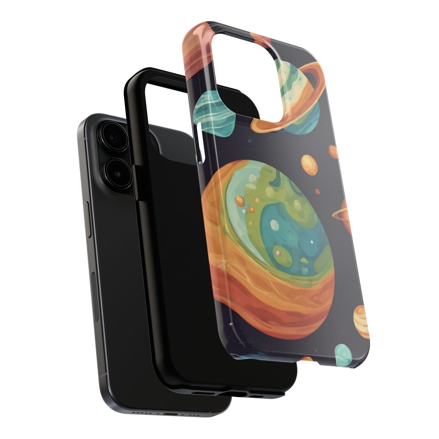 Cosmic Planet Phone Case - Durable Tough Protector for Space Lovers - for iPhone