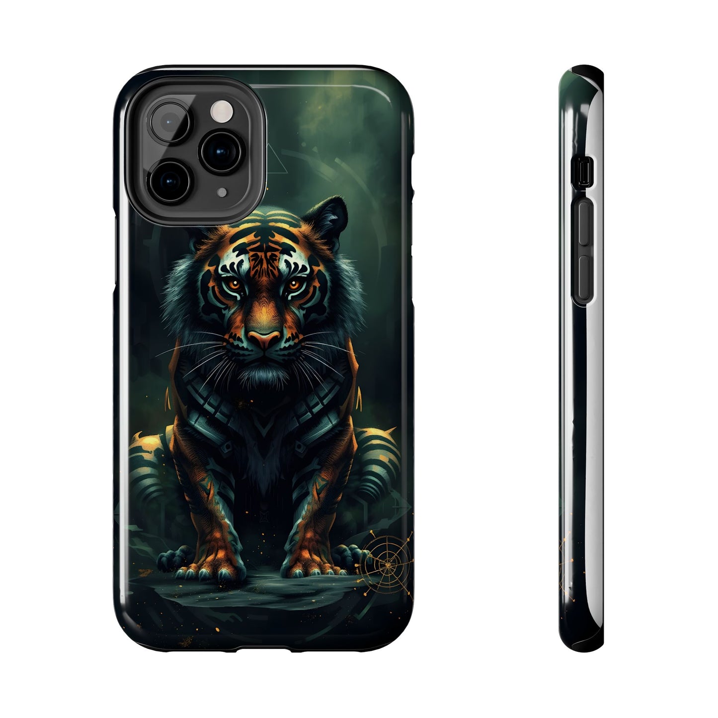 Fierce Mystical Tiger Tough Phone Case | Durable Protection for Nature Lovers - for iPhone