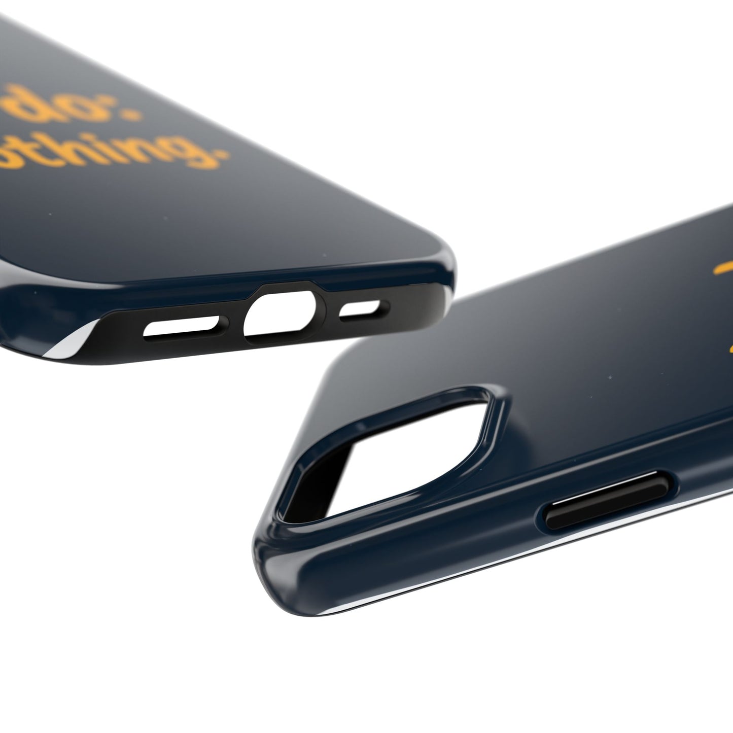 Funny Tough Phone Case - To Do: Nothing | Unique Gift for College Students, Lazy Days, Relaxation Motivation, Minimalist Phone Cover