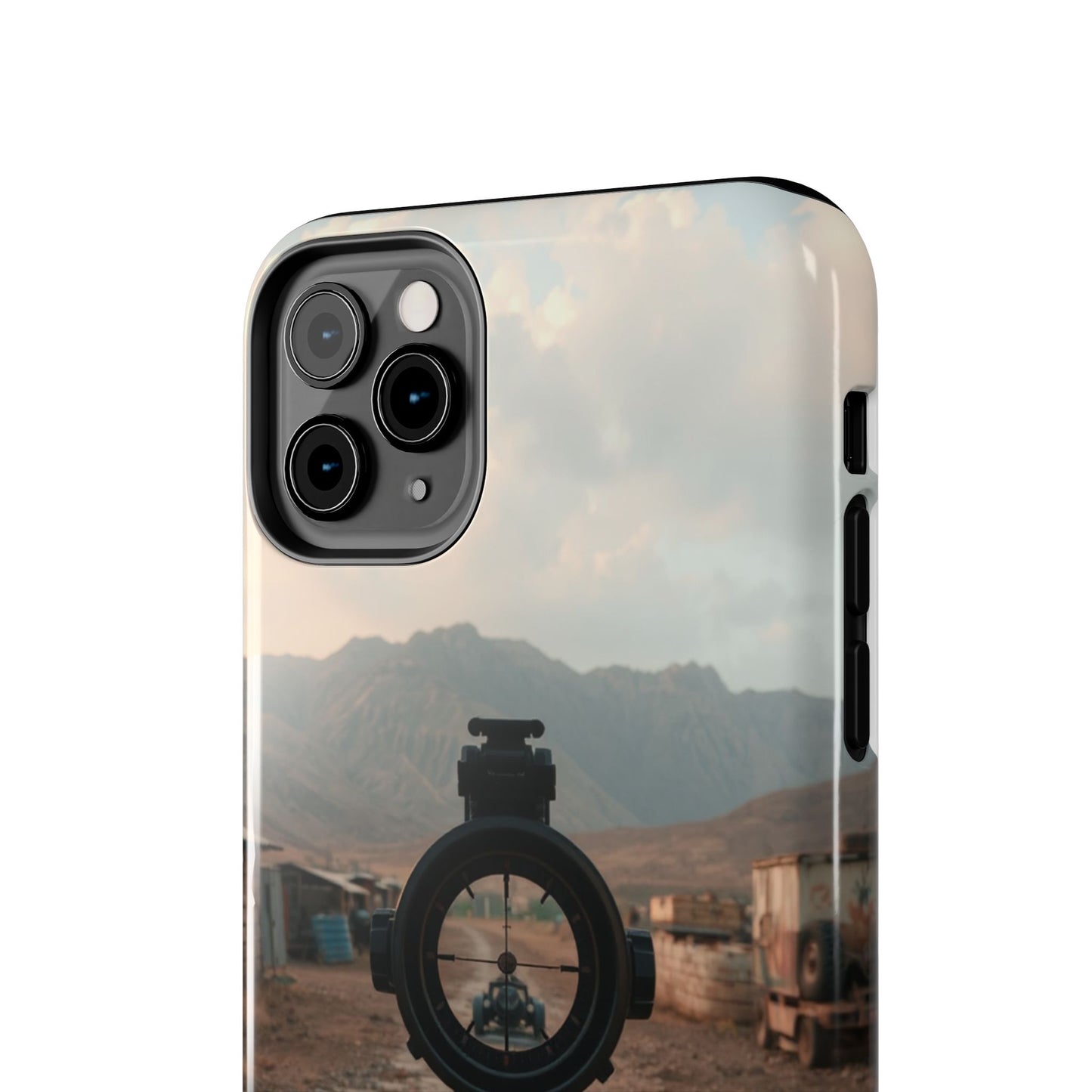 Tough Phone Case - Military Inspired Design with Sniper Scope