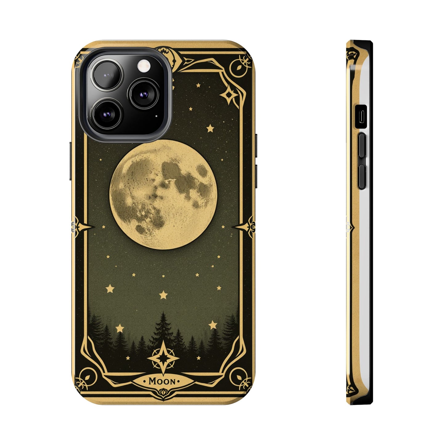 Celestial Moon Phone Case - Tough & Stylish for Star Lovers