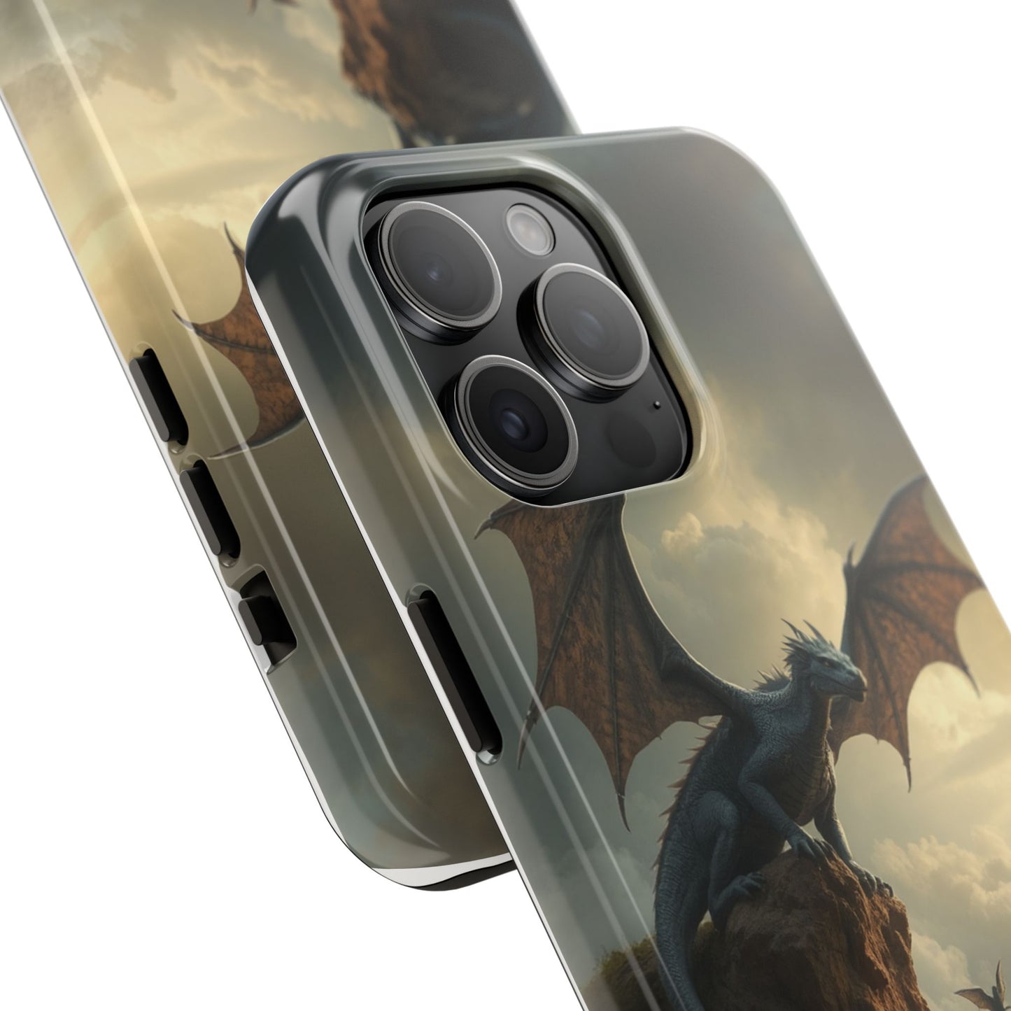 Dragon Fantasy Tough Phone Case - Durable Protection for Adventurers
