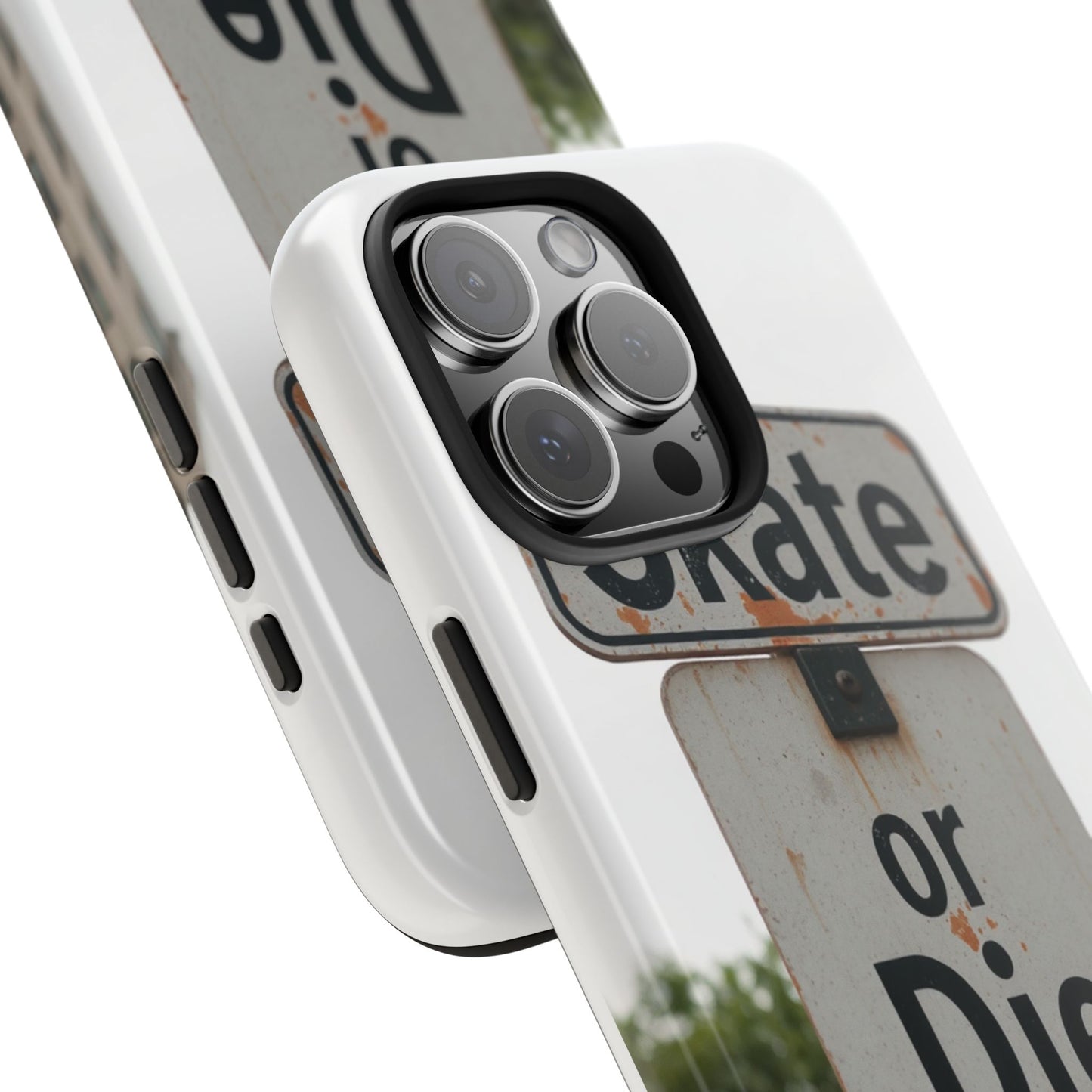 Skate or Die Tough Phone Case - Durable Protection for Skaters