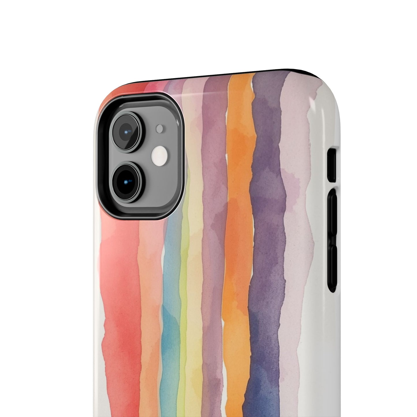 Colorful Watercolor Tough Phone Case - Stylish and Durable Cover for Creative Souls