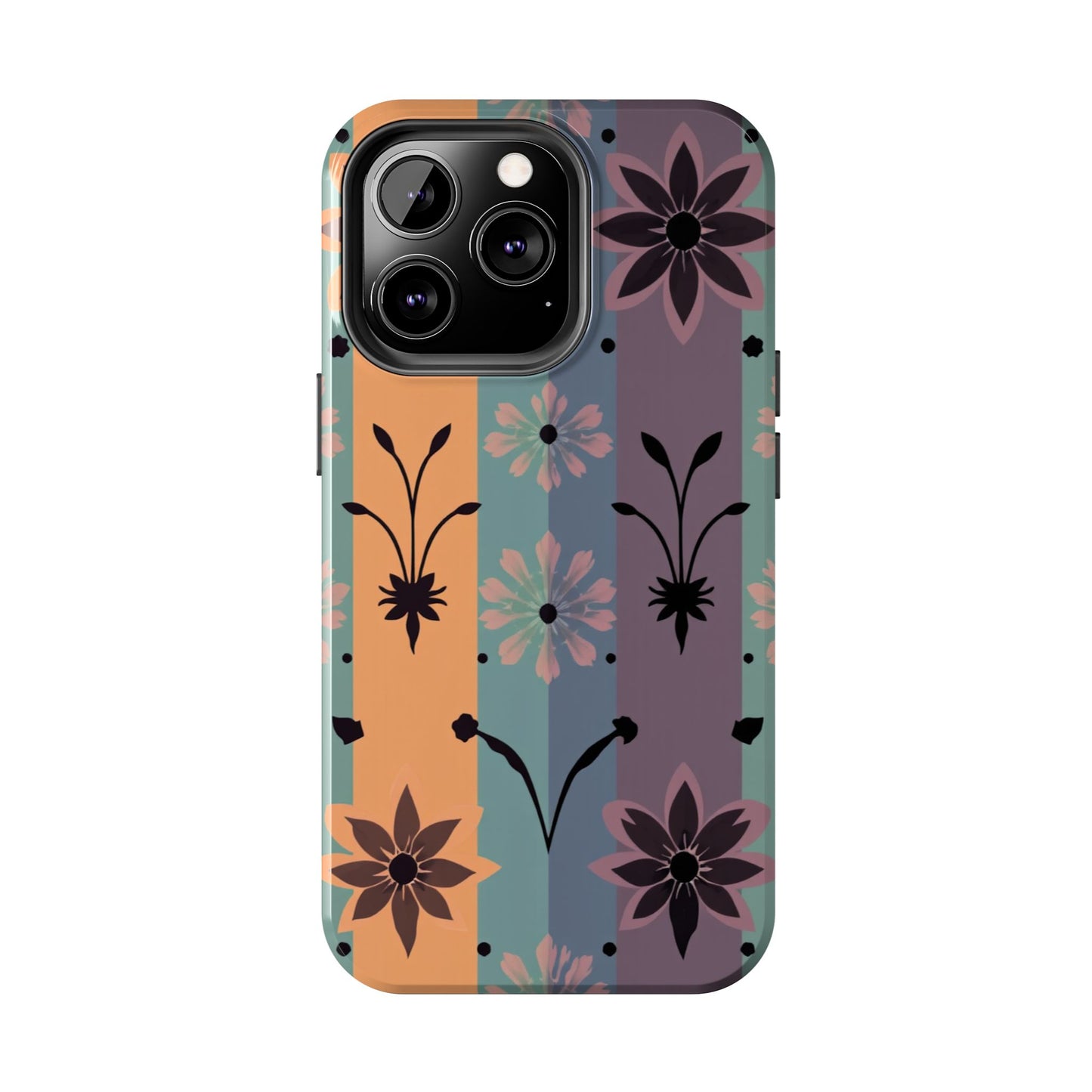 Boho Floral Tough Phone Cases - Durable & Stylish Protection - for iPhone