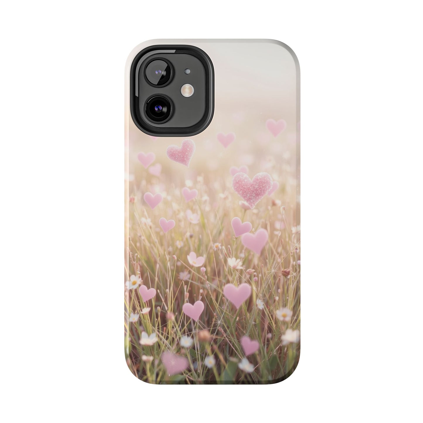 Romantic Hearts Tough Phone Case - Perfect for Lovers and Celebrations