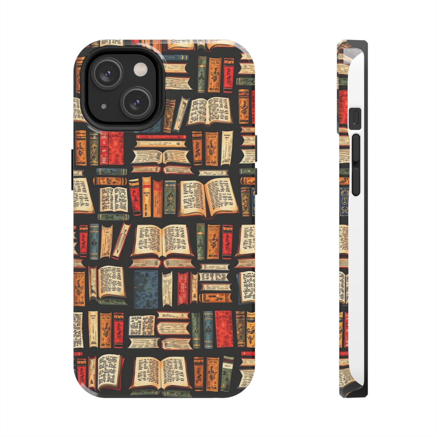 Book Lover Tough Phone Cases - Durable Protective Cases for Literature Fans