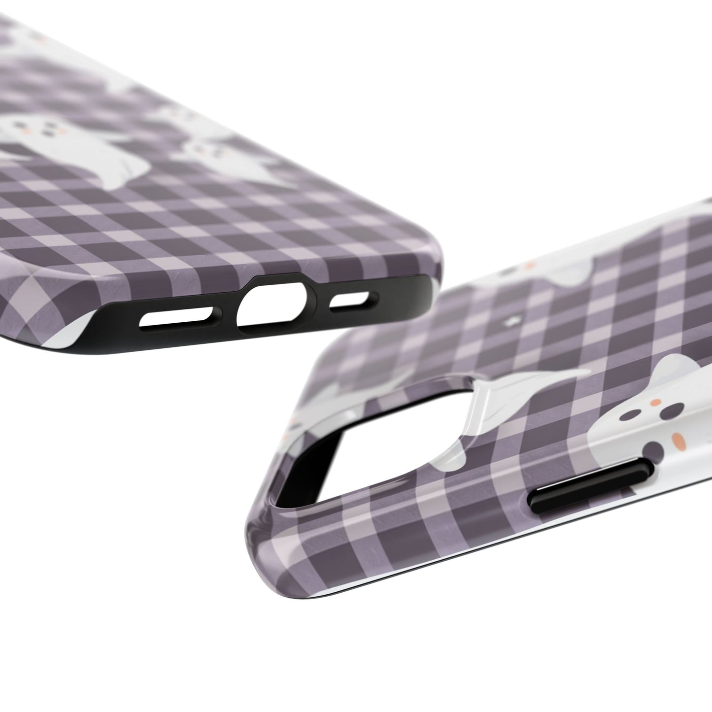 Cute Ghosts Tough Phone Case - Whimsical Halloween Design for Spooky Vibes