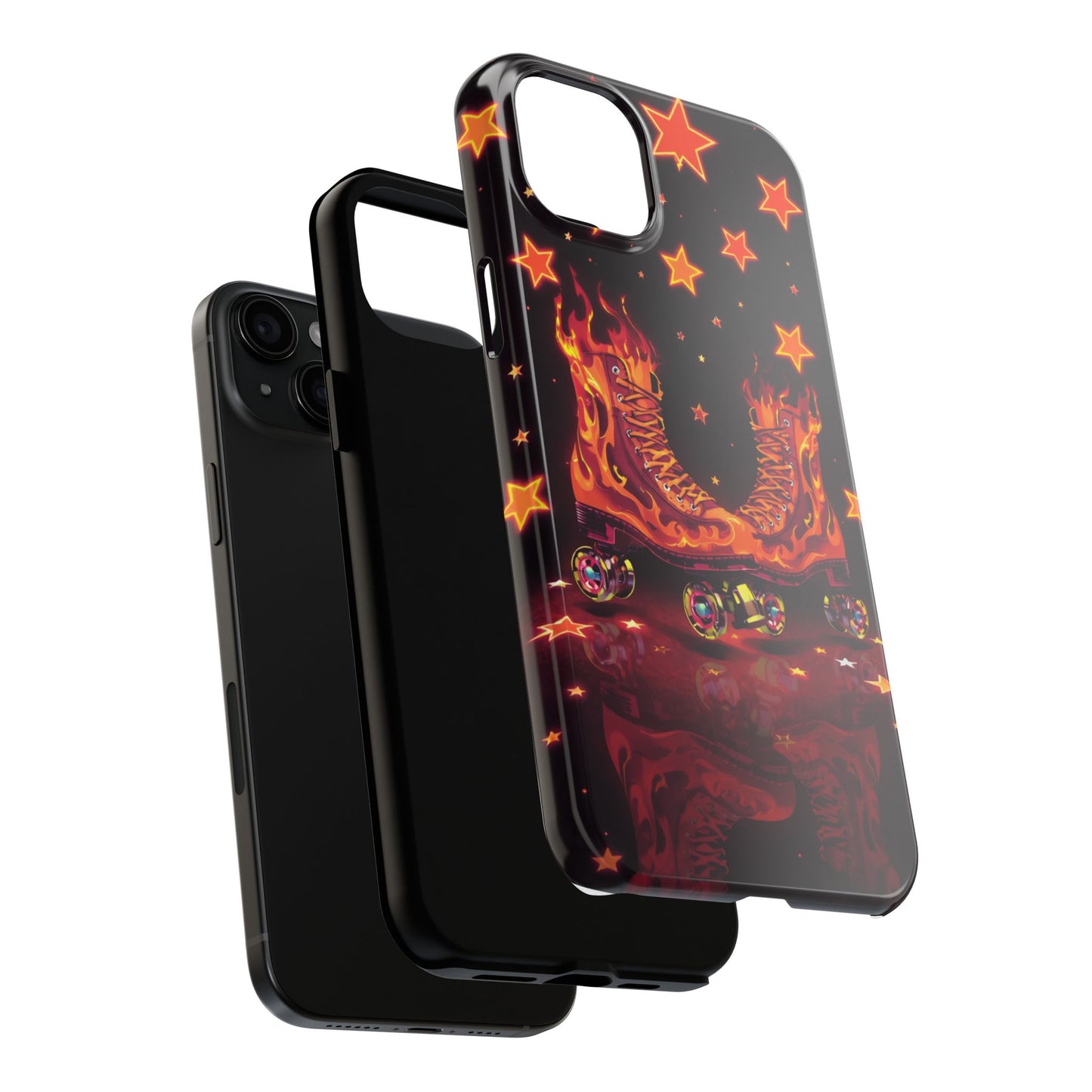 Retro Roller Skates Tough Phone Case - Stylish & Durable