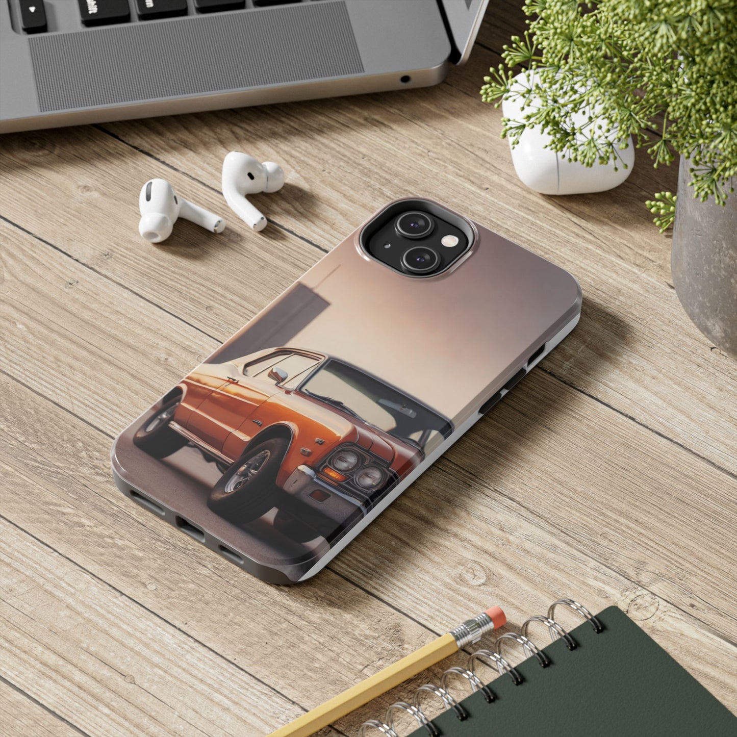 Vintage Car Tough Phone Case - Perfect Gift for Car Enthusiasts - for iPhone
