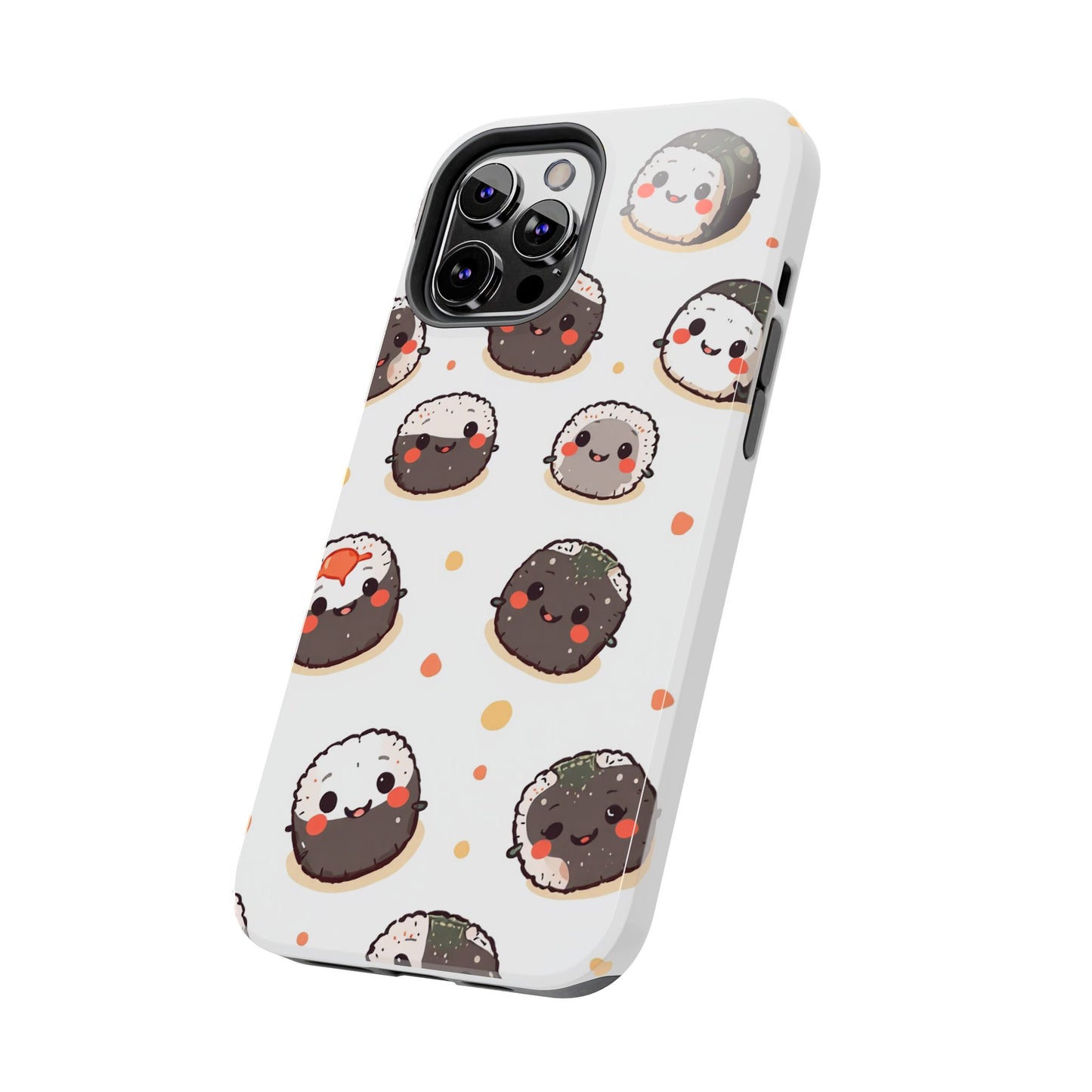 Cute Sushi Tough Phone Case - Kawaii Design for Food Lovers