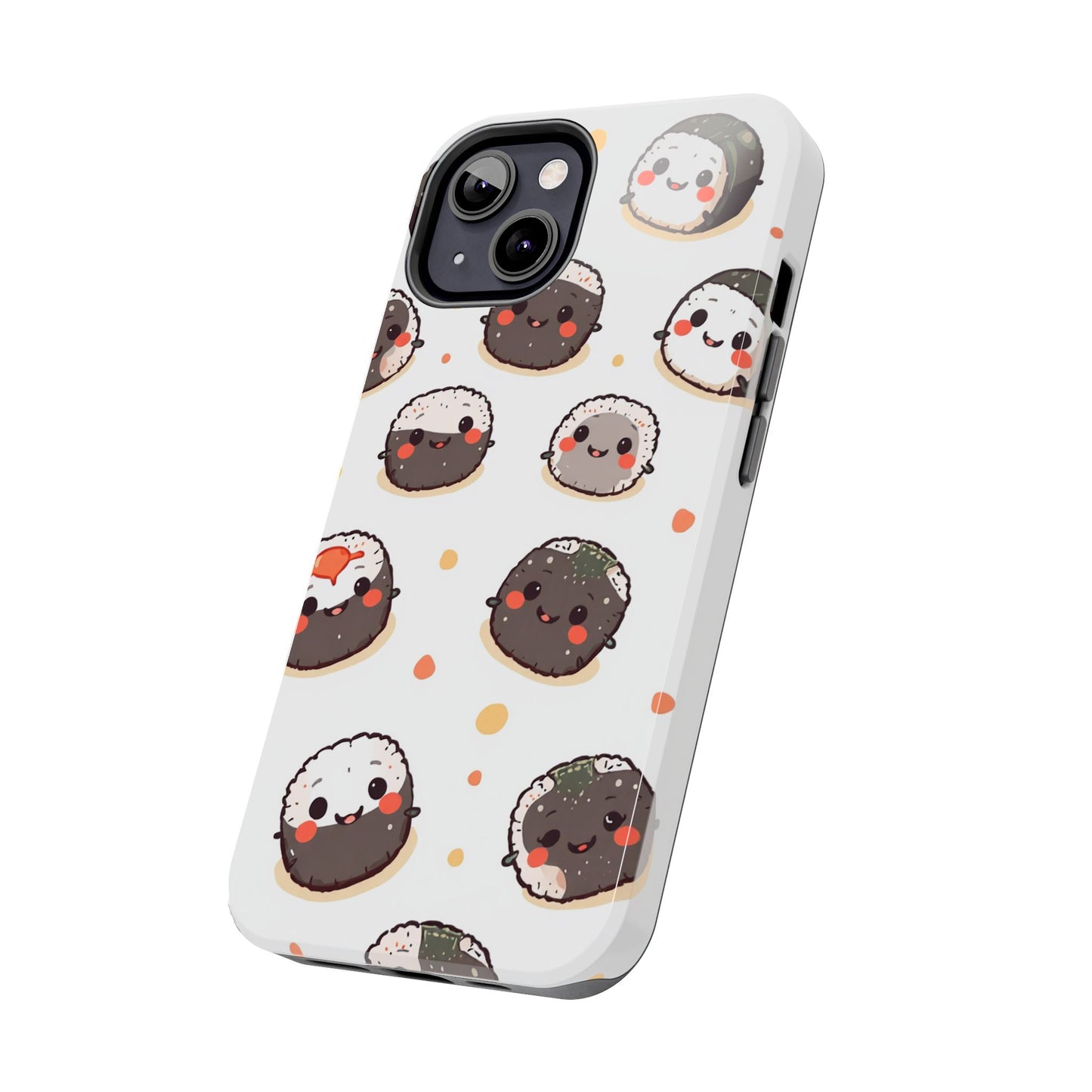 Cute Sushi Tough Phone Case - Kawaii Design for Food Lovers