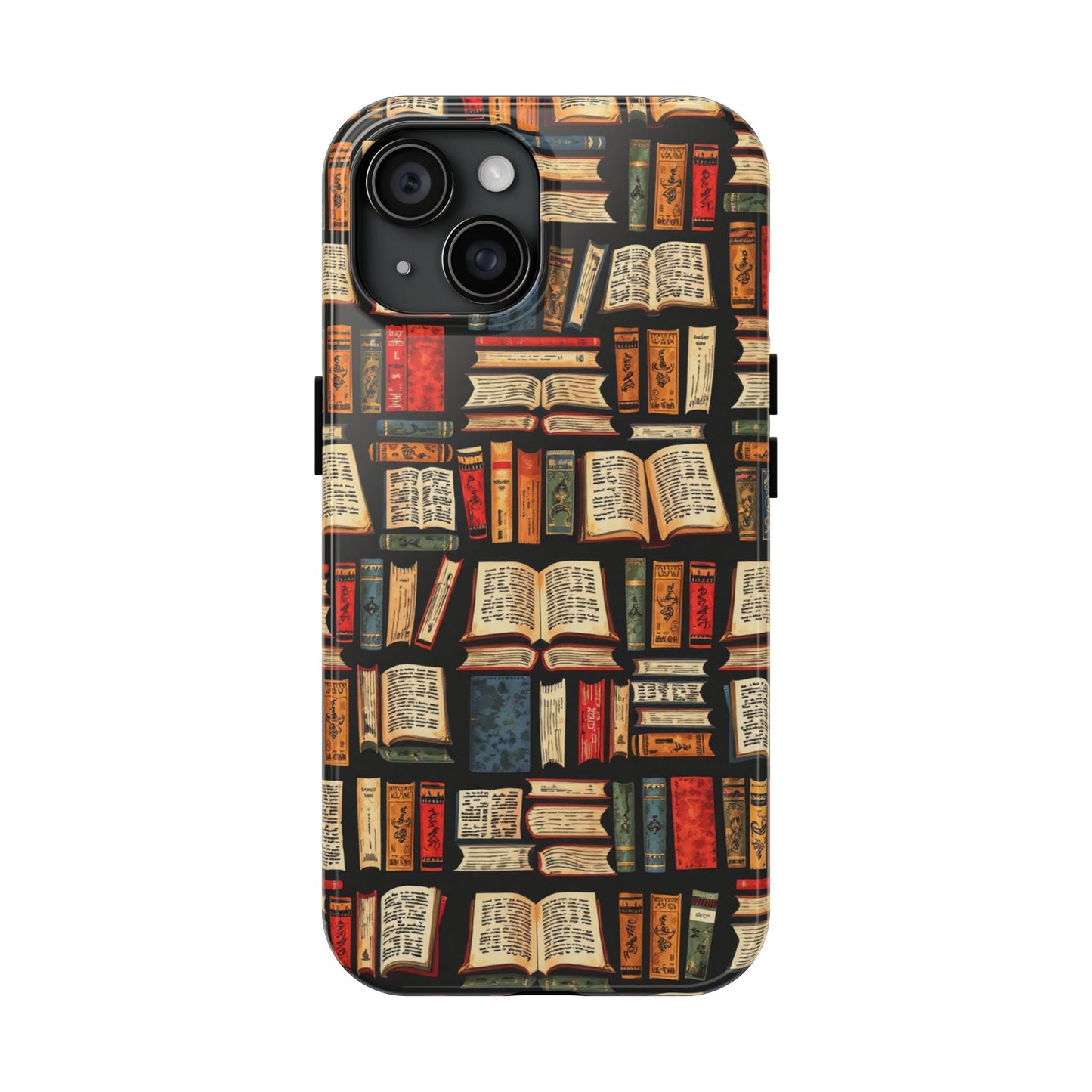 Book Lover Tough Phone Cases - Durable Protective Cases for Literature Fans