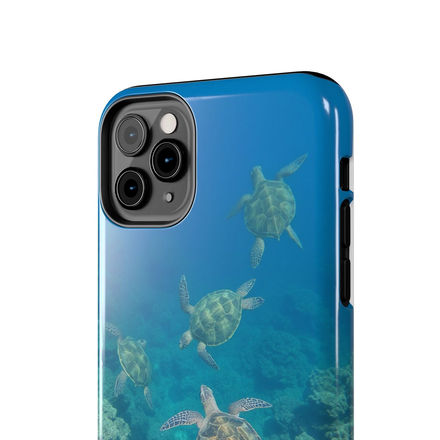 Ocean Turtle Tough Phone Cases - Durable Protection with Marine Art