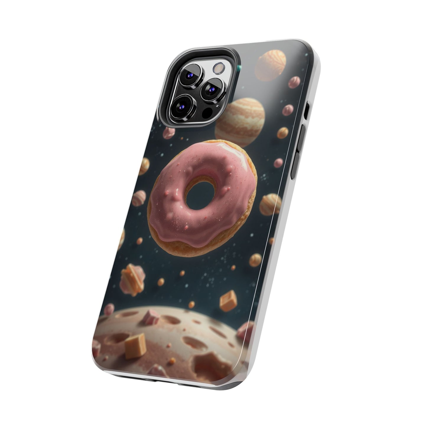 Galaxy Donut Tough Phone Case - Durable & Stylish Protective Cover