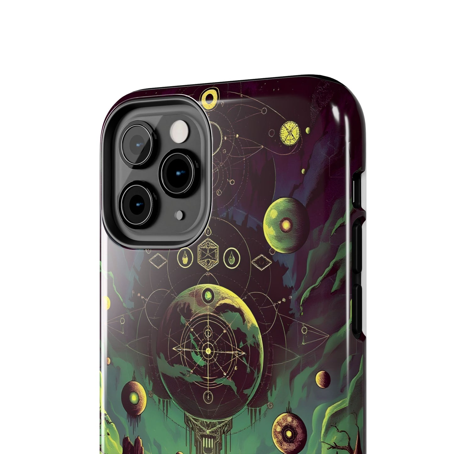 Cosmic Adventure Tough Phone Case - Galaxy Design for Space Enthusiasts - for iPhone