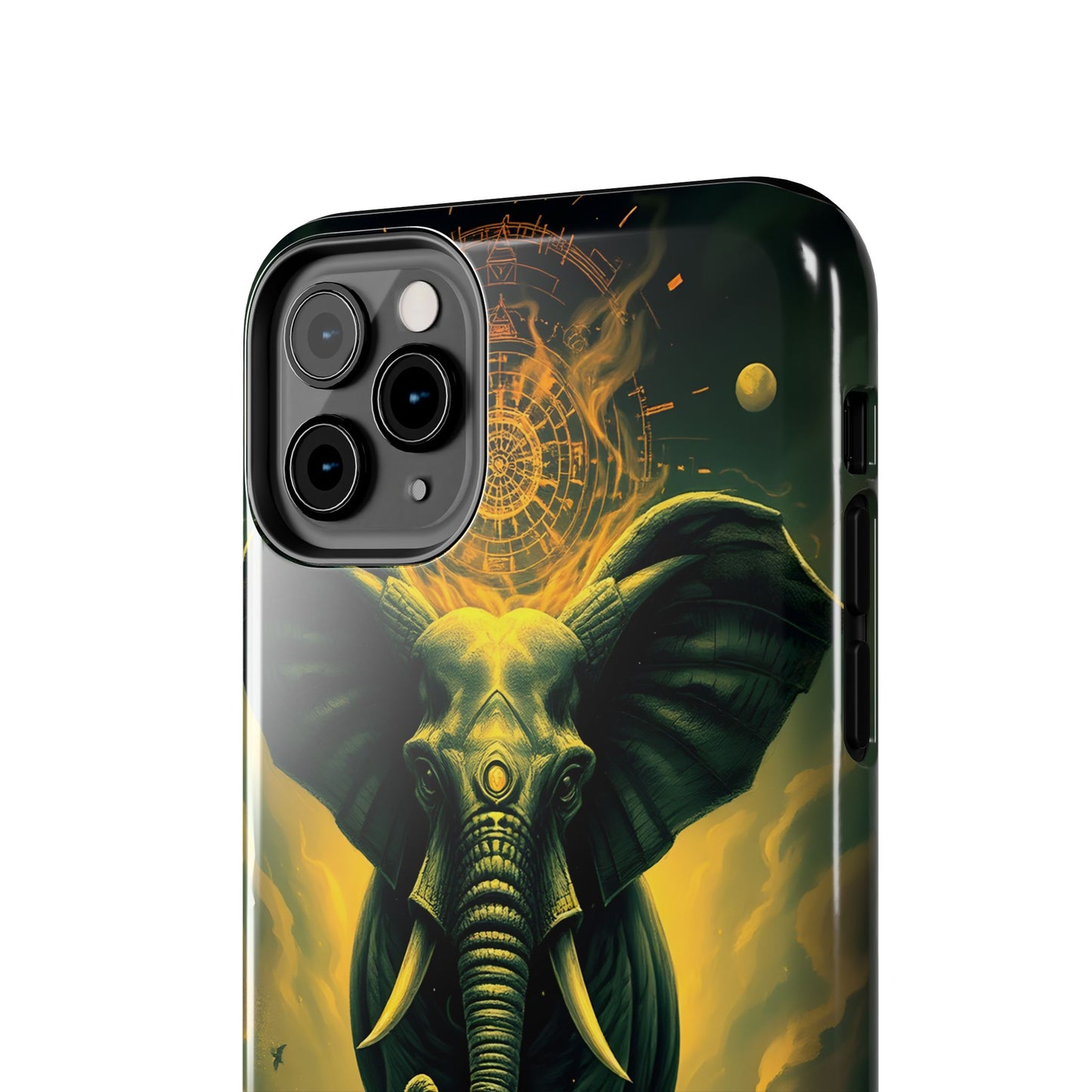 Majestic Elephant Clouds Tough Phone Case - Durable Protection with Bold Design - for iPhone