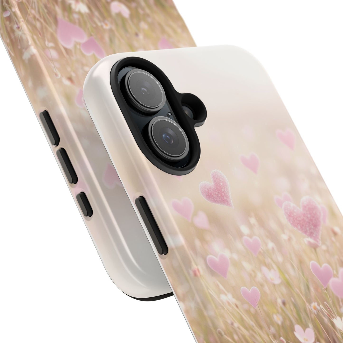 Romantic Hearts Tough Phone Case - Perfect for Lovers and Celebrations