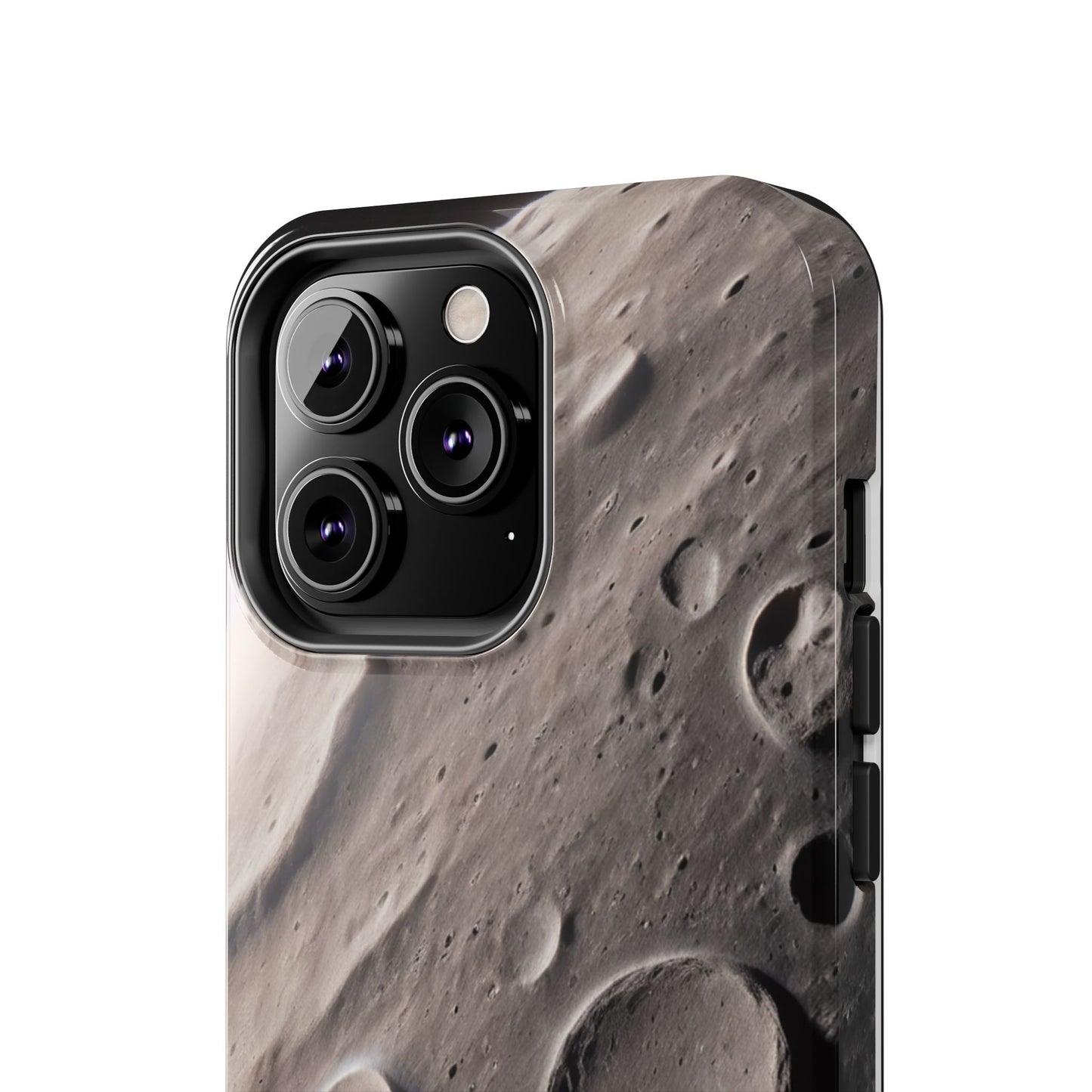 Celestial Moon Surface Tough Phone Case | Durable Space-Themed Design - for iPhone