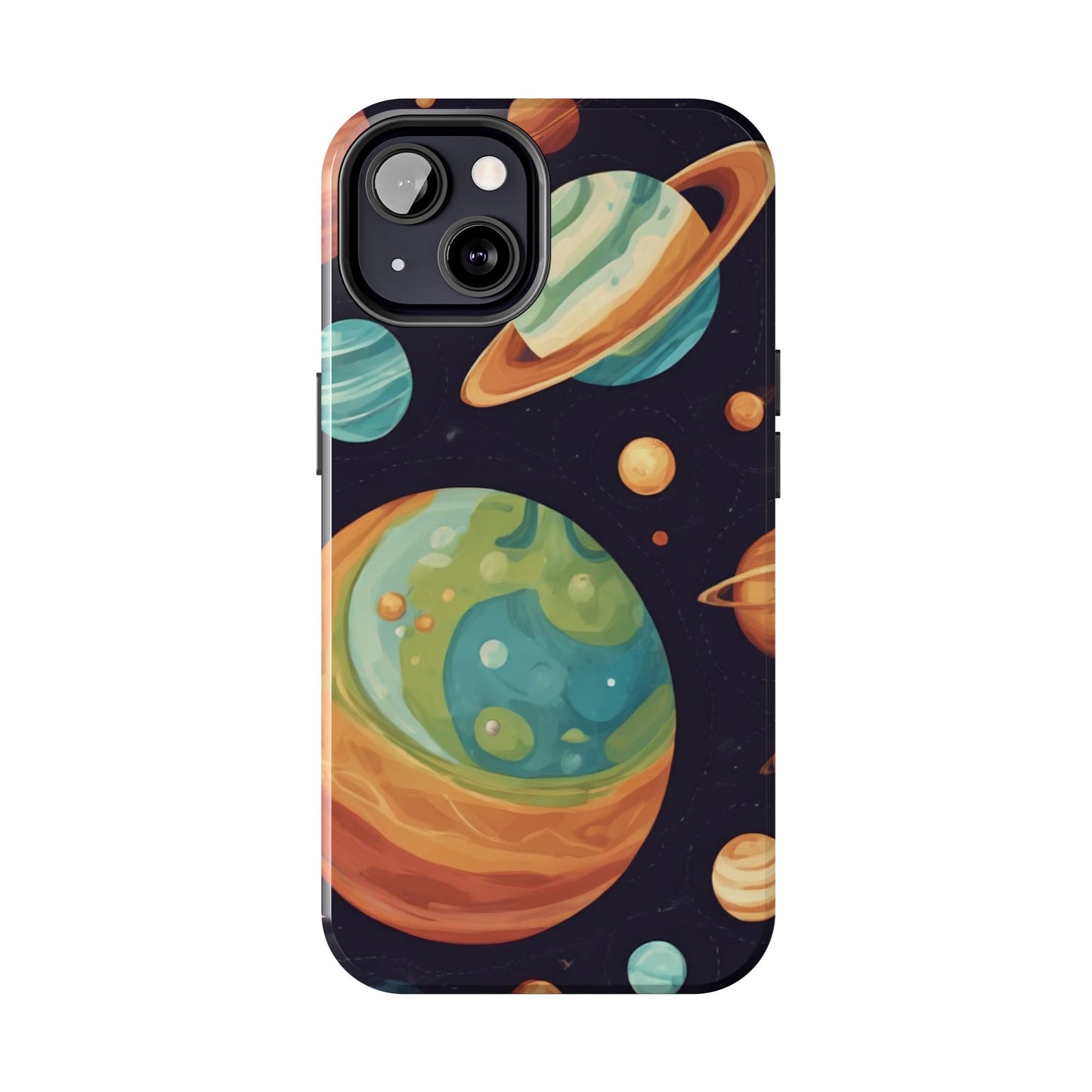 Cosmic Planet Phone Case - Durable Tough Protector for Space Lovers - for iPhone