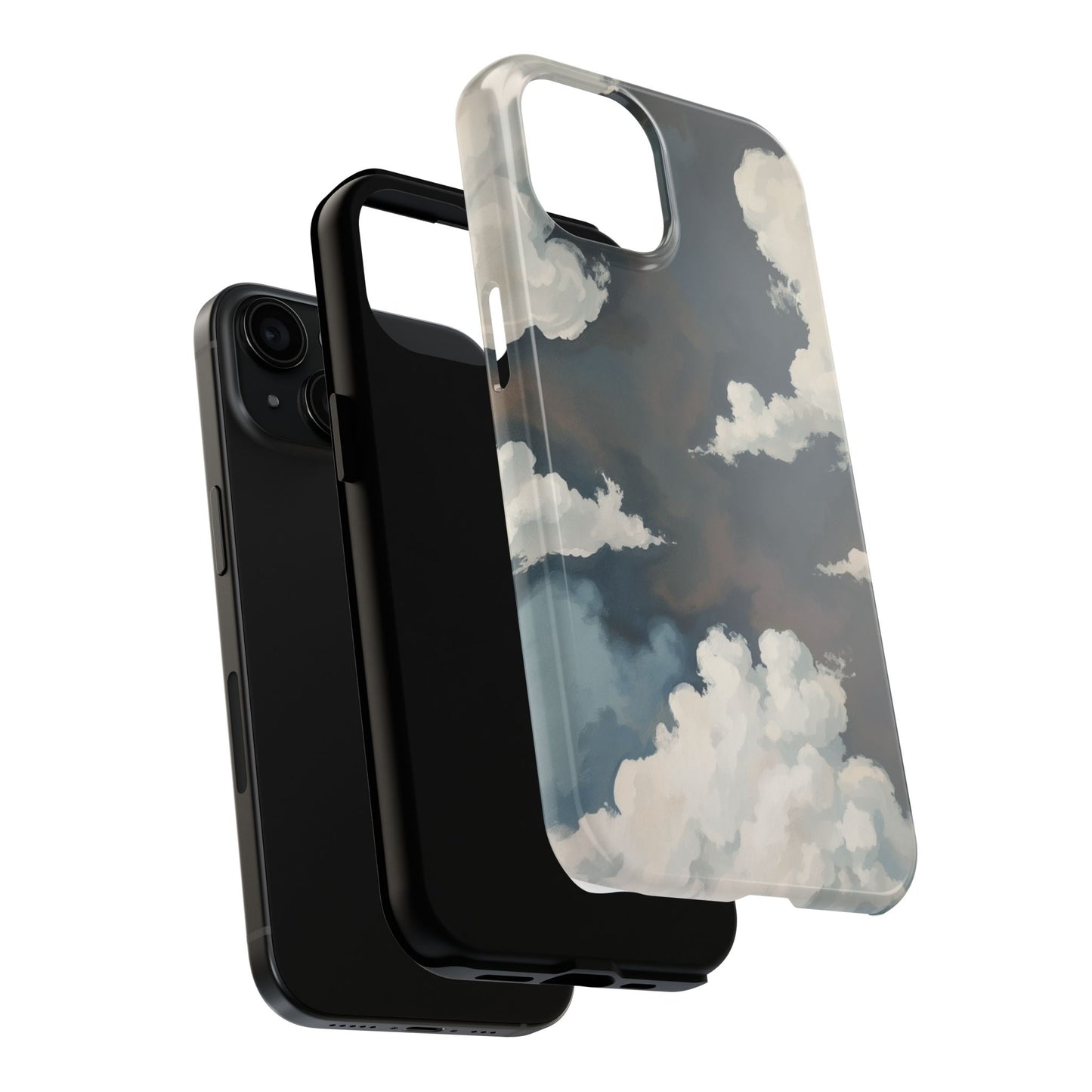 Sky Cloud Phone Case, Tough iPhone Cover, Aesthetic Tech Accessories, Gift for Him/Her, Unique Cell Phone Protectors