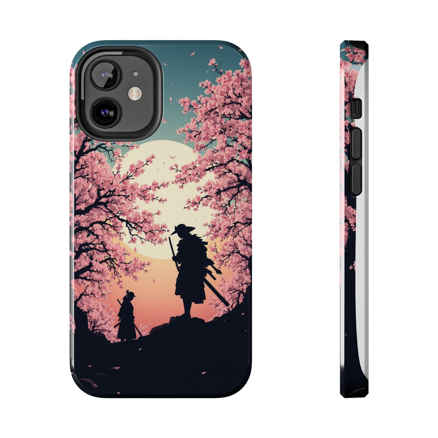 Cherry Blossom Samurai Tough Phone Case
