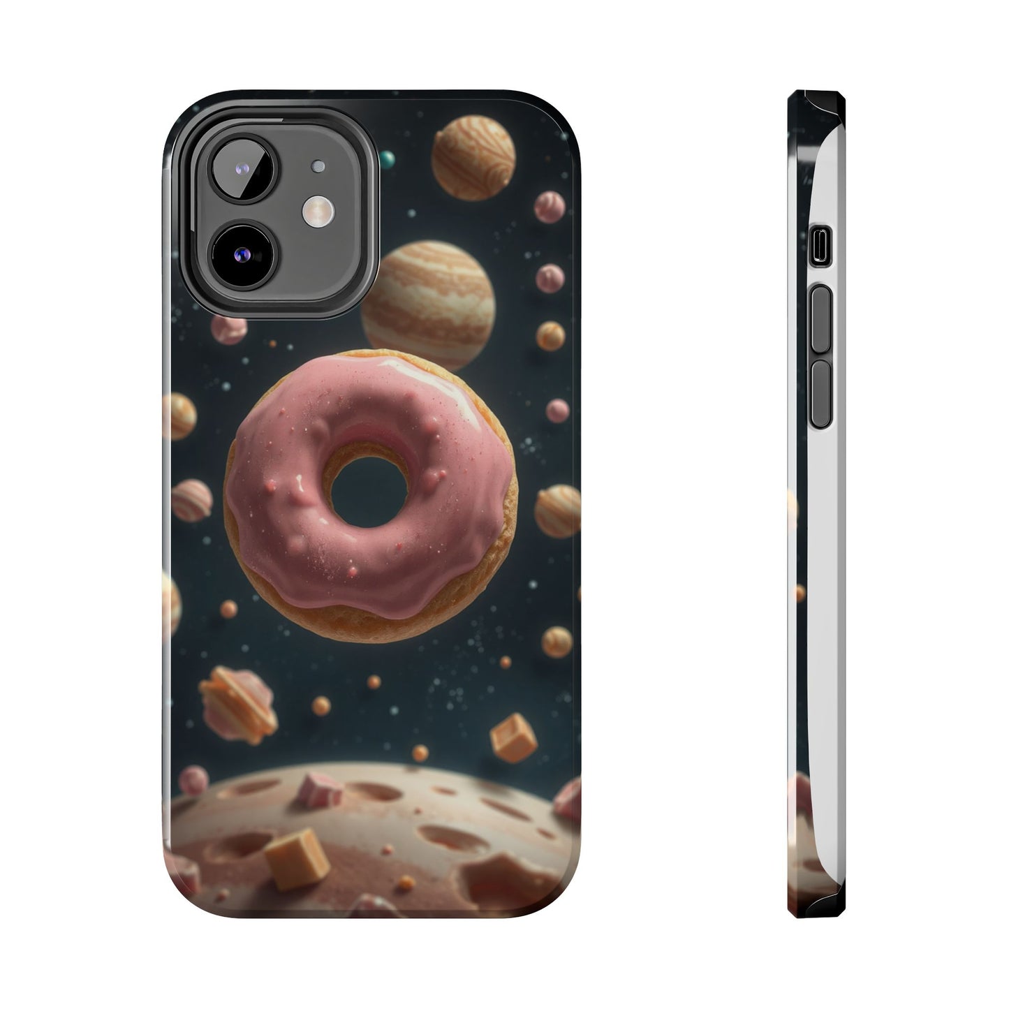 Galaxy Donut Tough Phone Case - Durable & Stylish Protective Cover