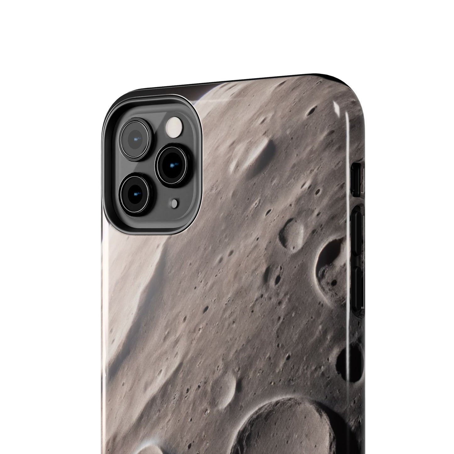 Celestial Moon Surface Tough Phone Case | Durable Space-Themed Design - for iPhone
