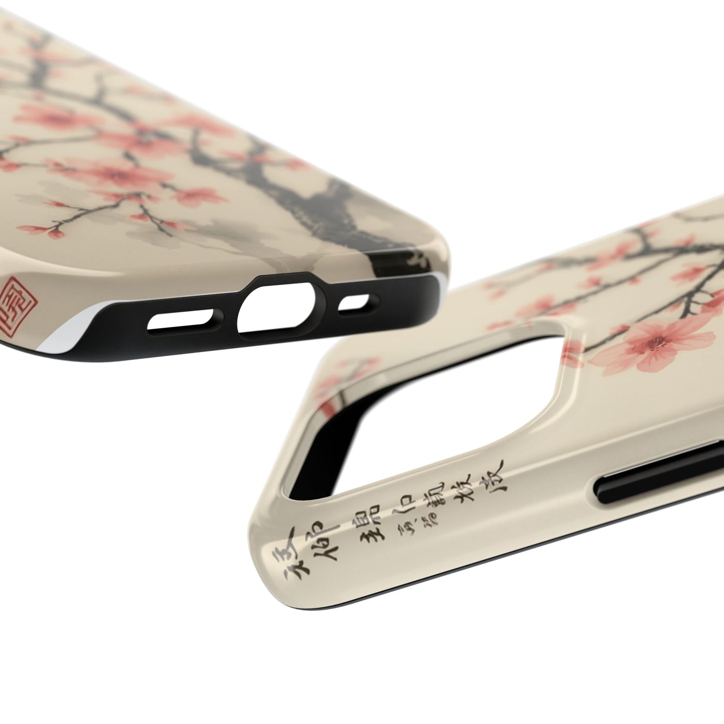Cherry Blossom Tough Phone Case - Stylish Protection for Nature Lovers