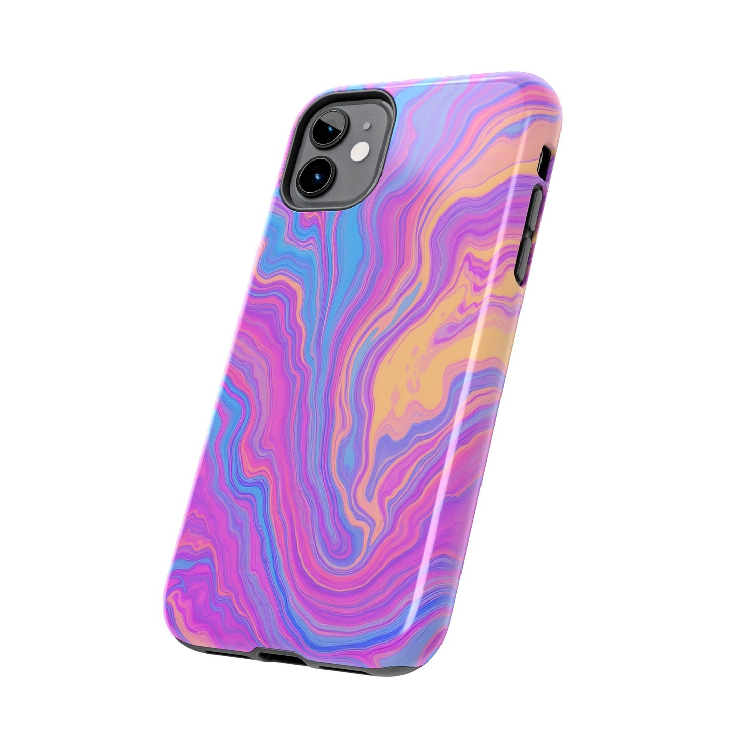 Pop Art Liquid Texture Marble Phone Case - Tough & Stylish Design - for iPhone