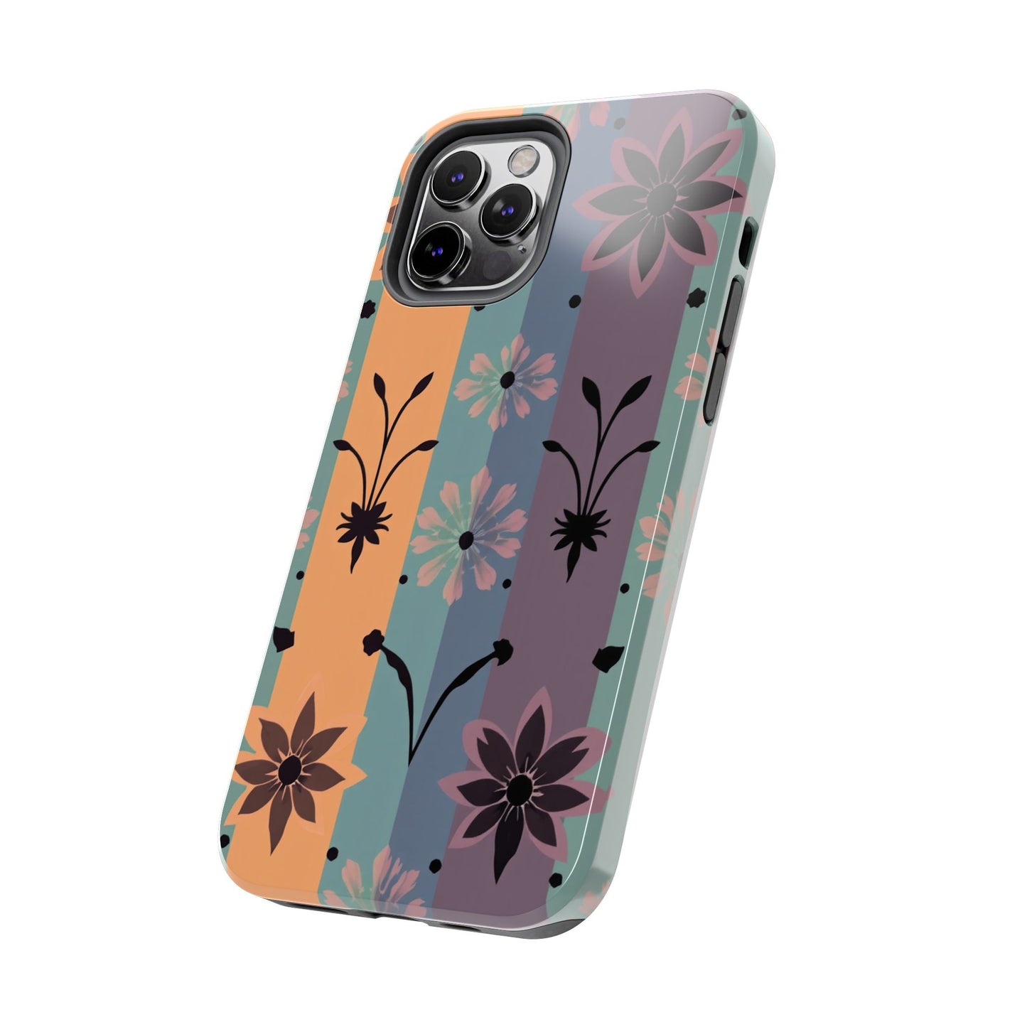 Boho Floral Tough Phone Cases - Durable & Stylish Protection - for iPhone
