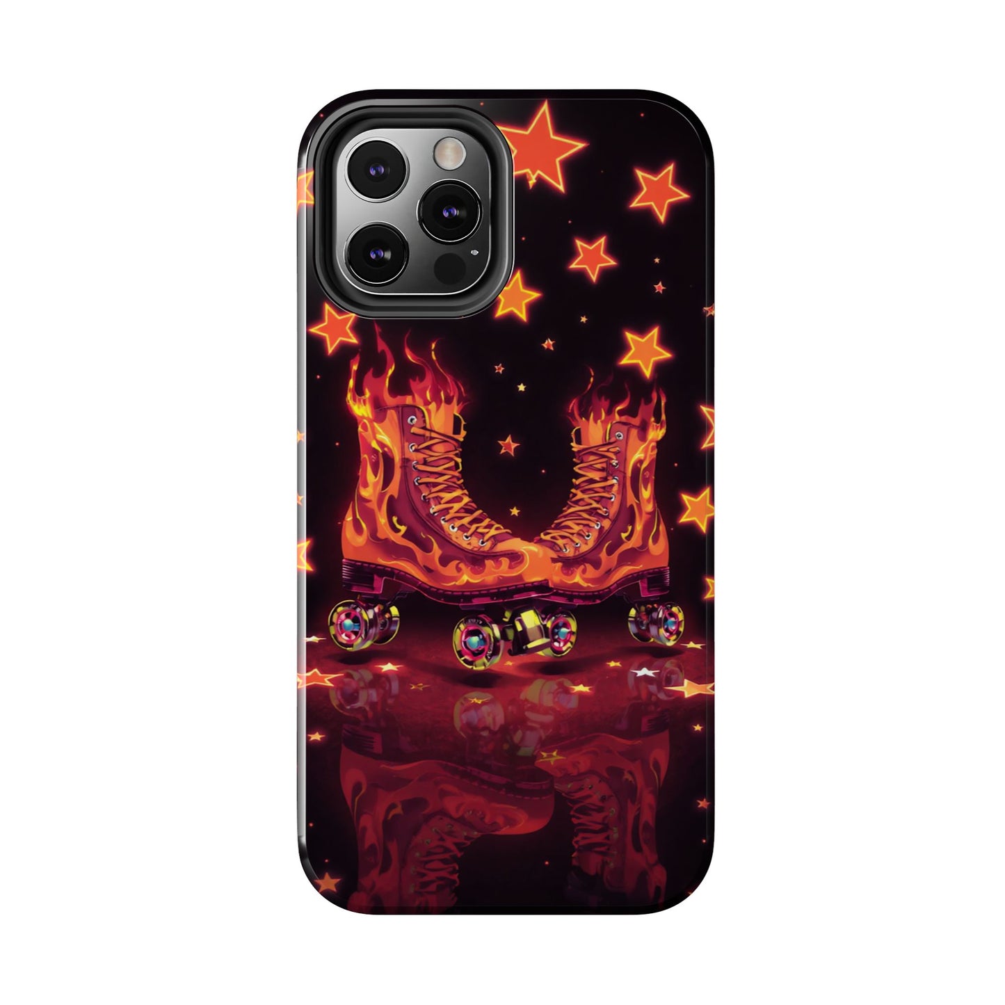 Retro Roller Skates Tough Phone Case - Stylish & Durable