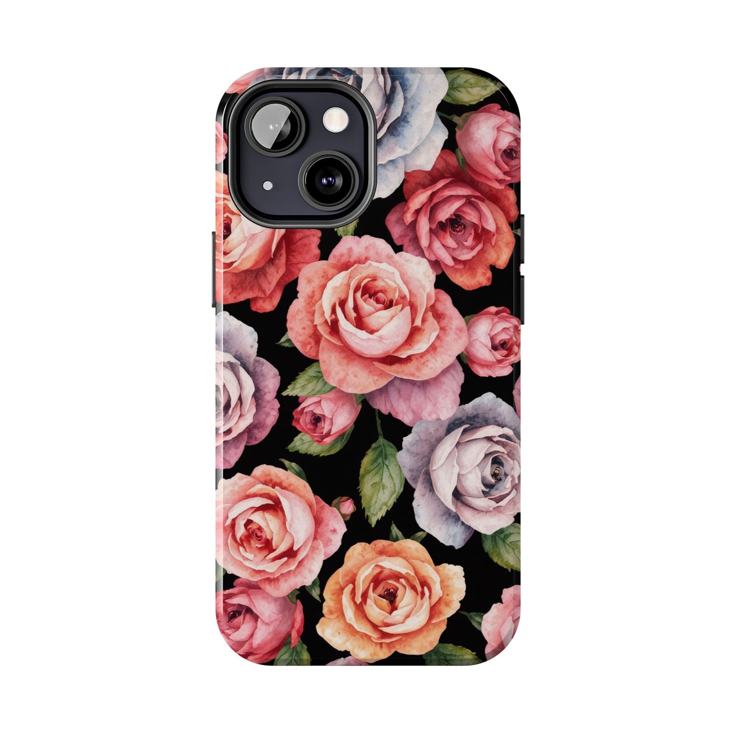 Elegant Floral Tough Phone Case - Perfect for Nature Lovers - for iPhone