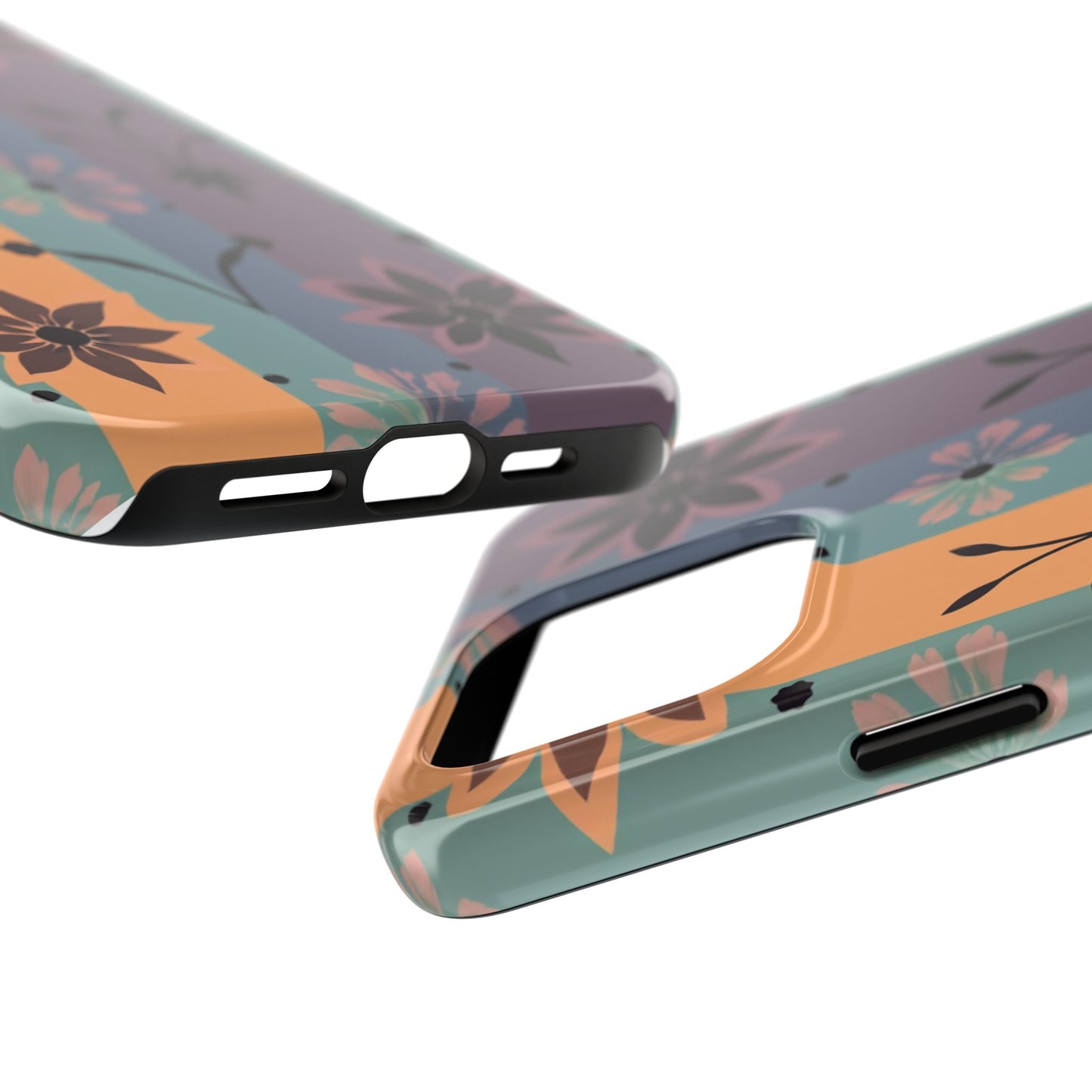Boho Floral Tough Phone Cases - Durable & Stylish Protection - for iPhone