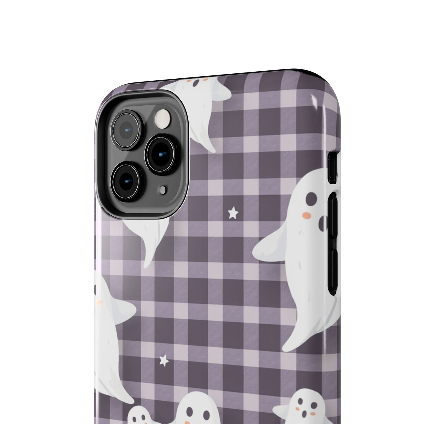Cute Ghosts Tough Phone Case - Whimsical Halloween Design for Spooky Vibes