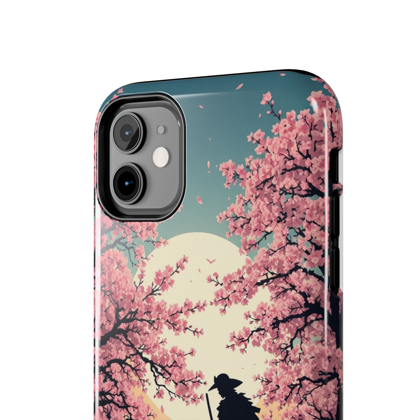 Cherry Blossom Samurai Tough Phone Case