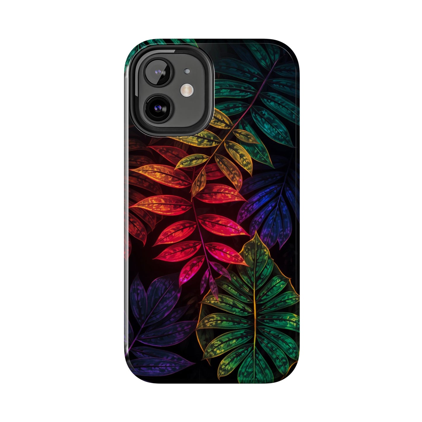 Vibrant Tropical Leaf Tough Phone Case