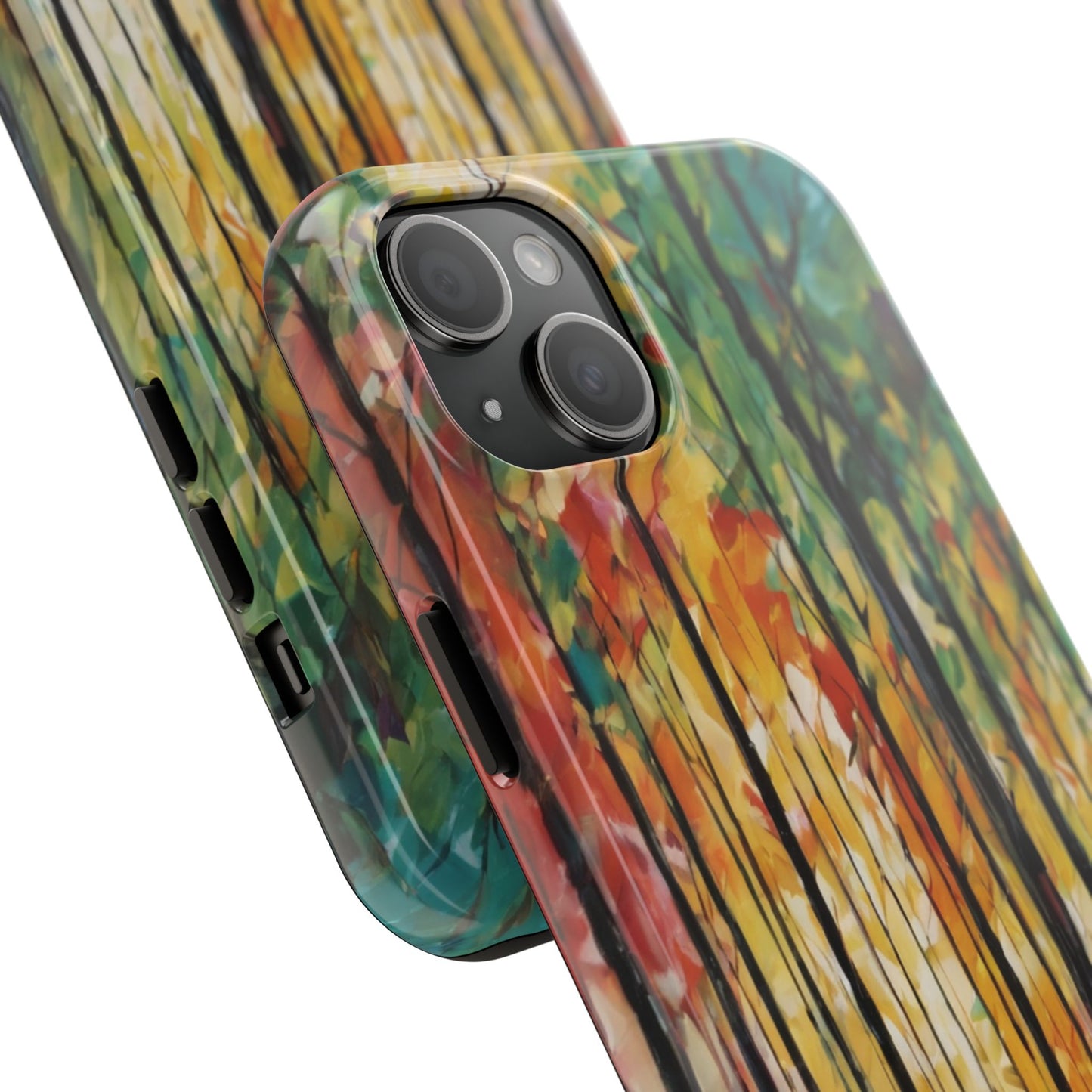 Autumn Forest Tough Phone Case - Colorful Nature Design - for iPhone